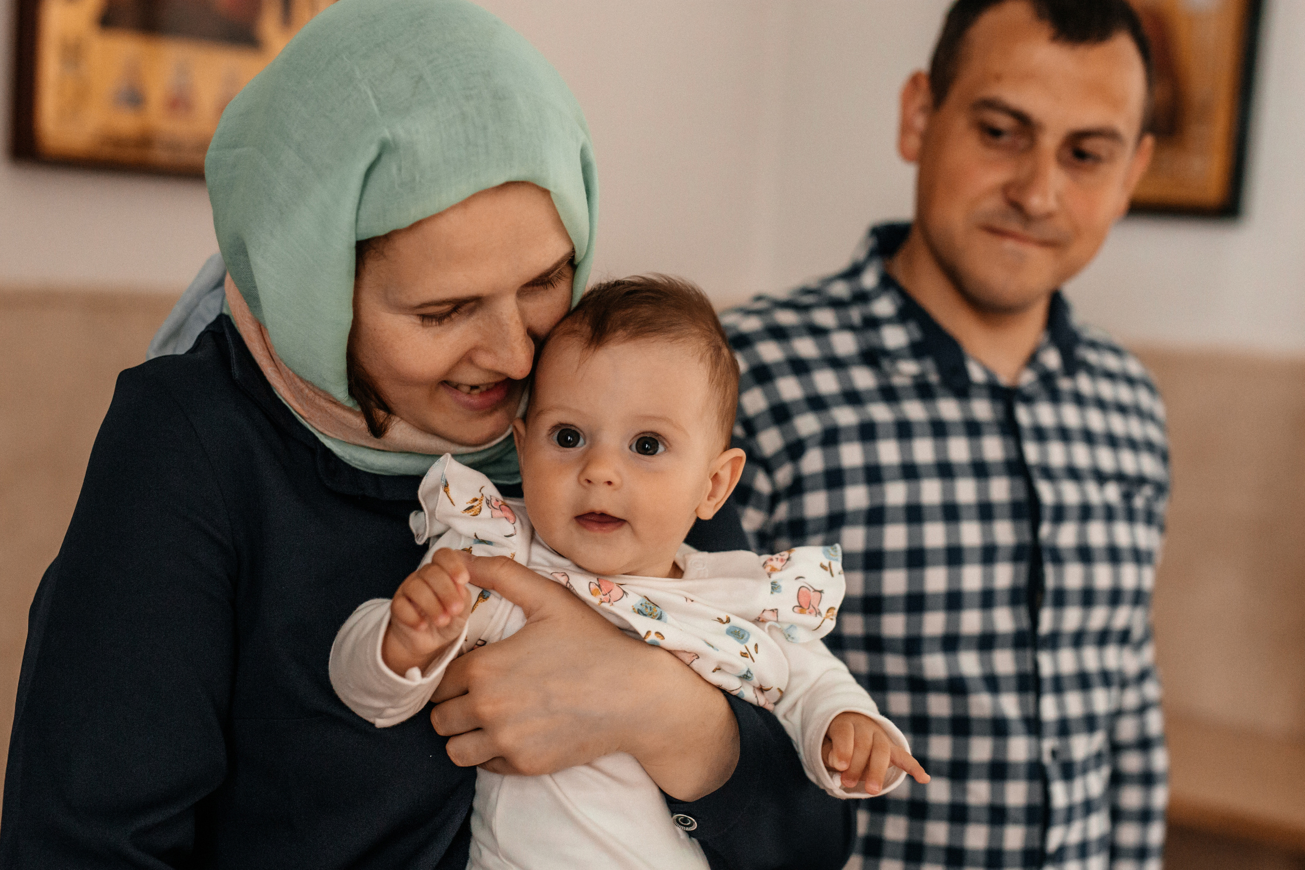 Крещение Виты. Семейный фотограф в Минске Саша Павлюк