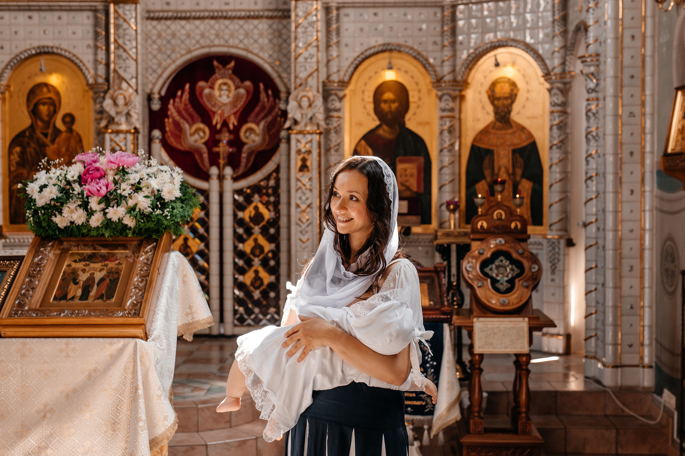 Крещение Динары. Семейный фотограф в Минске Саша Павлюк
