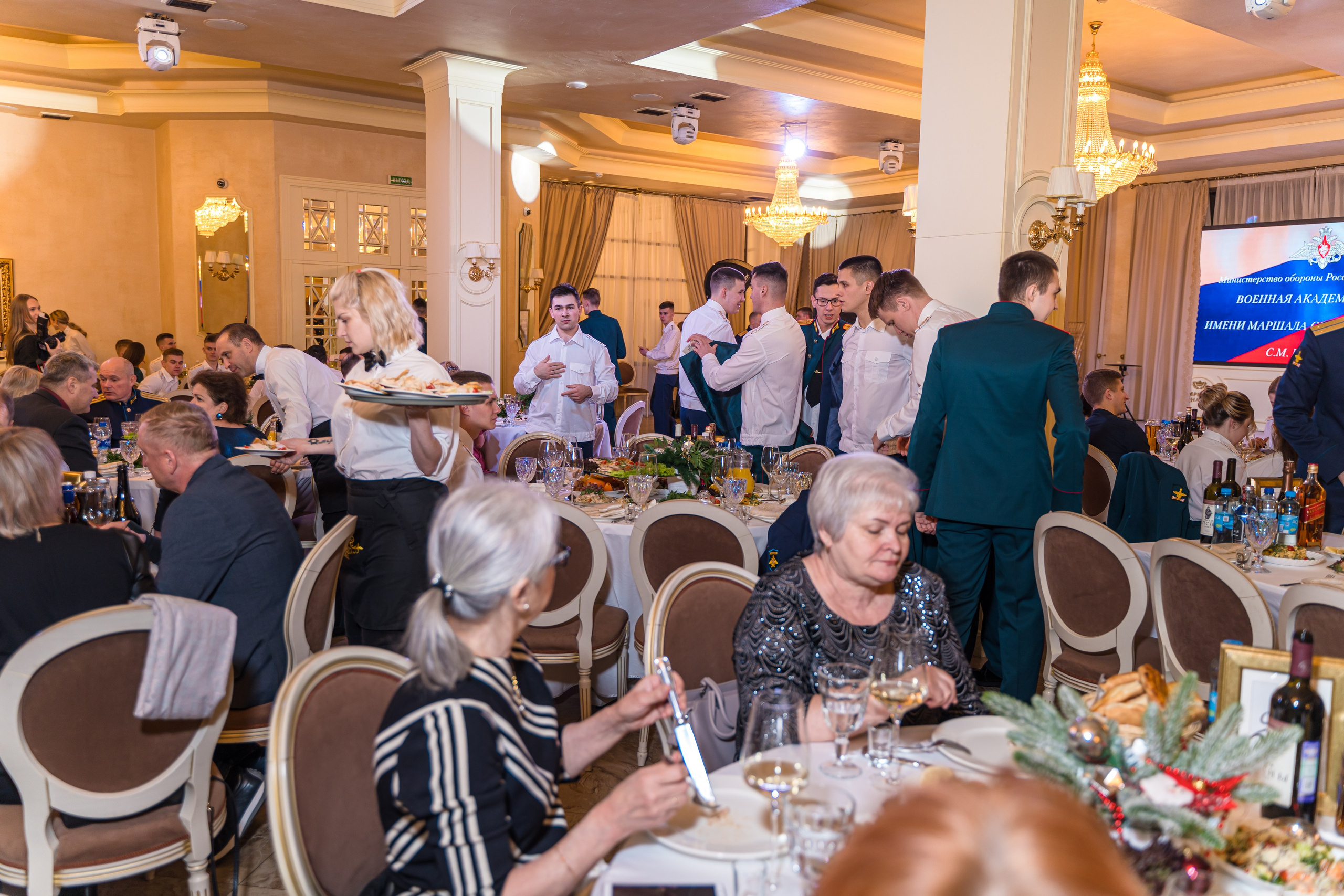 Фотосъемка выпуска военной академии и вручение дипломов