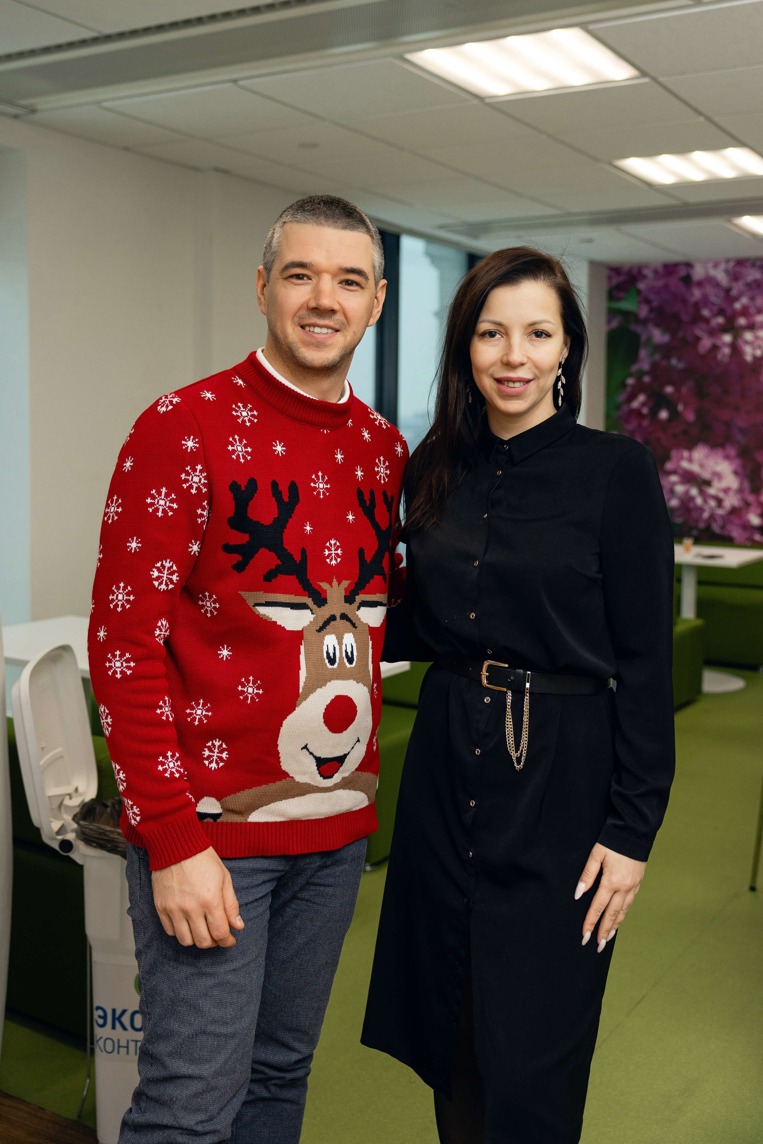 Газпром нефть. Новогодние мероприятия в офисе