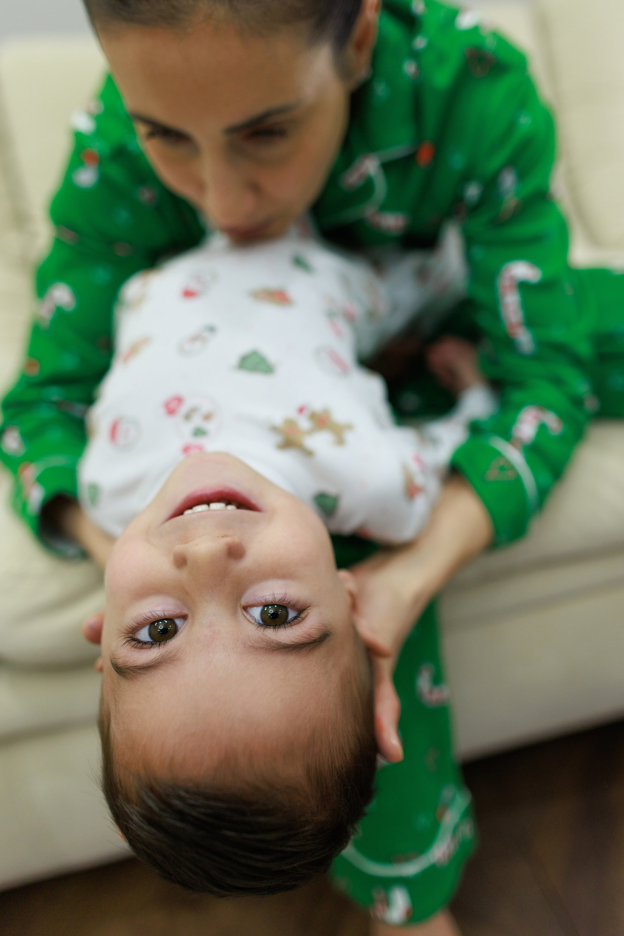 Домашняя новогодняя фотосессия