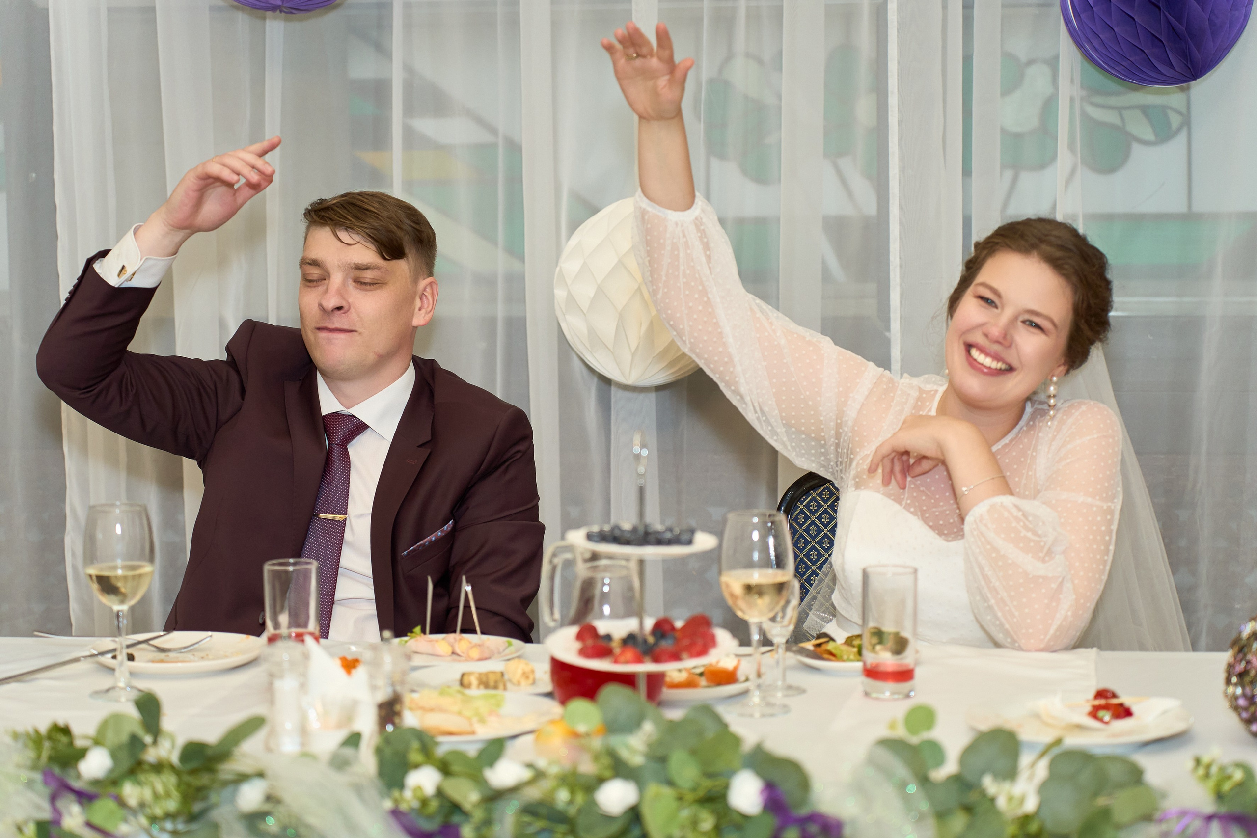 Свадебный банкет. Репортажный и портретный фотограф в Томске Ларионов Артём