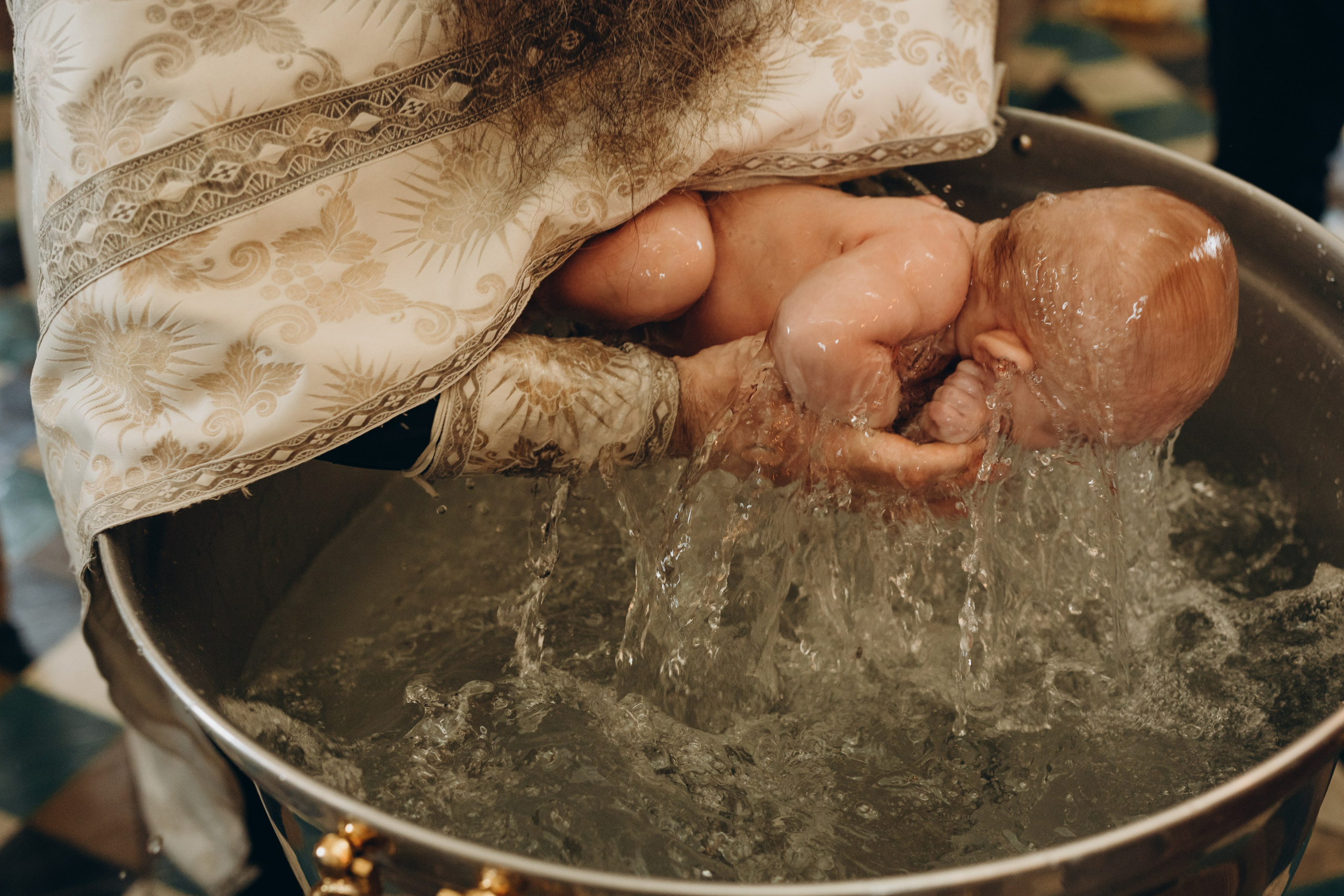 Крещение малышей