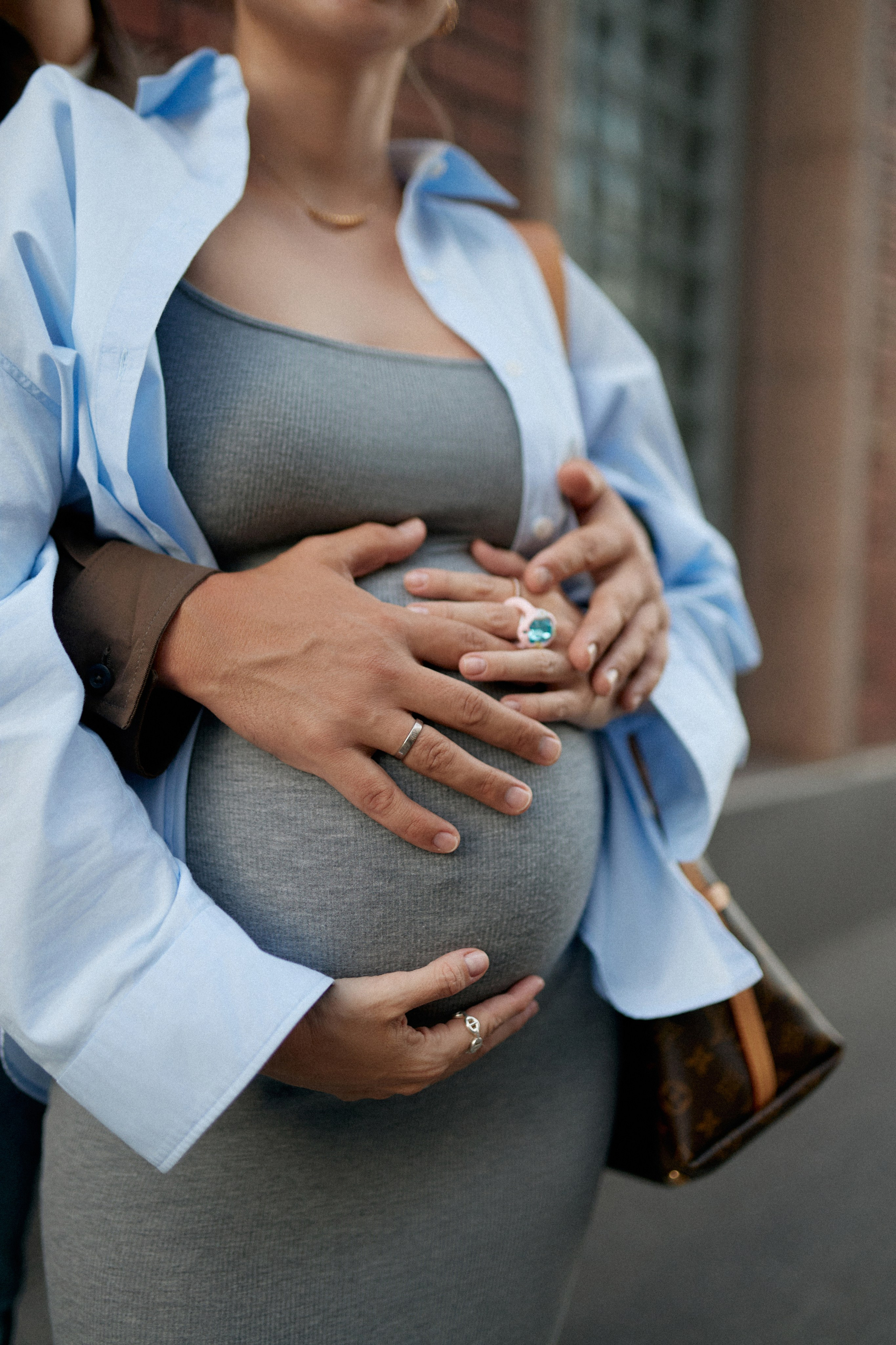 Стильная фотосессия беременности. Сестры Карабаза. Фотографы и ретушеры в Москве и Санкт-Петербурге