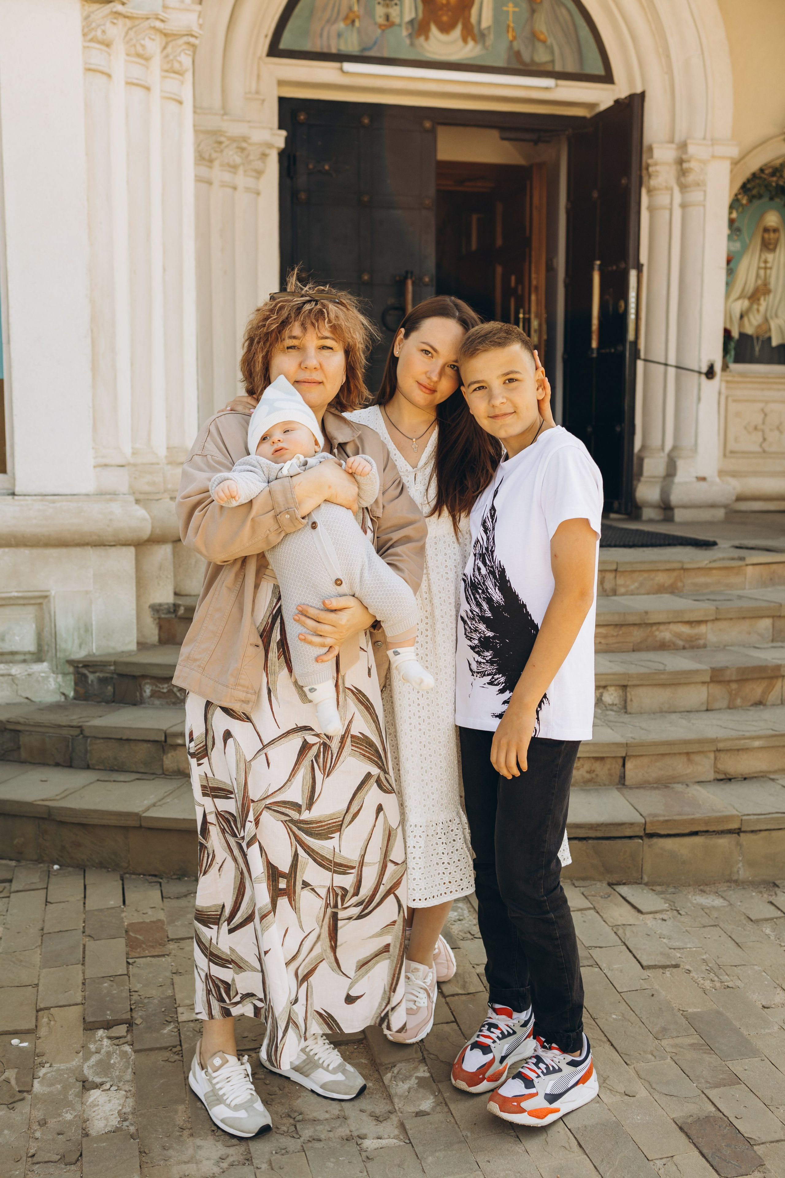 Крещение Егора. Семейный фотограф в Москве Виктория Ястребинская