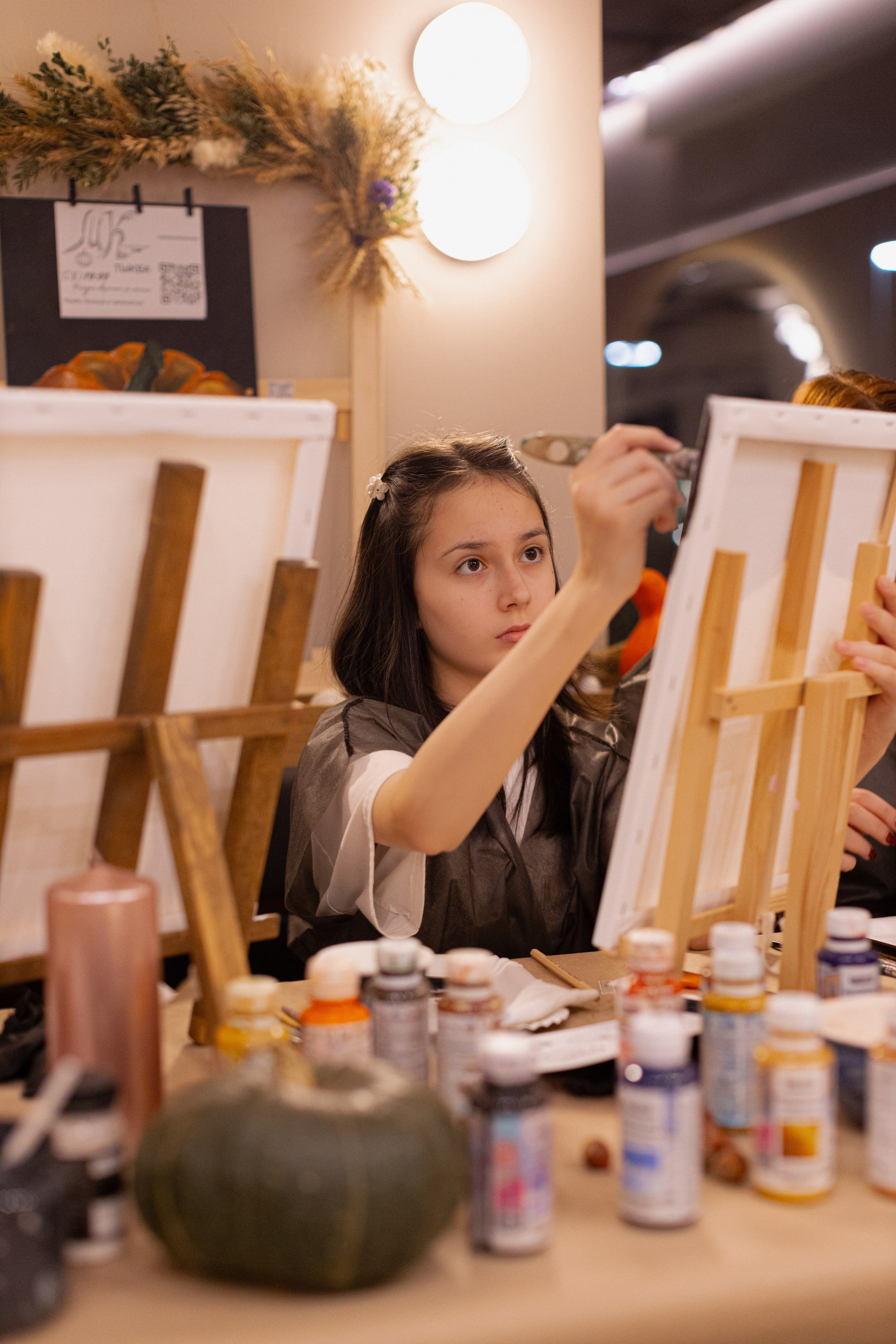 МК Тыква в кафе Здрасте. Анастасия Ракчеева Художник