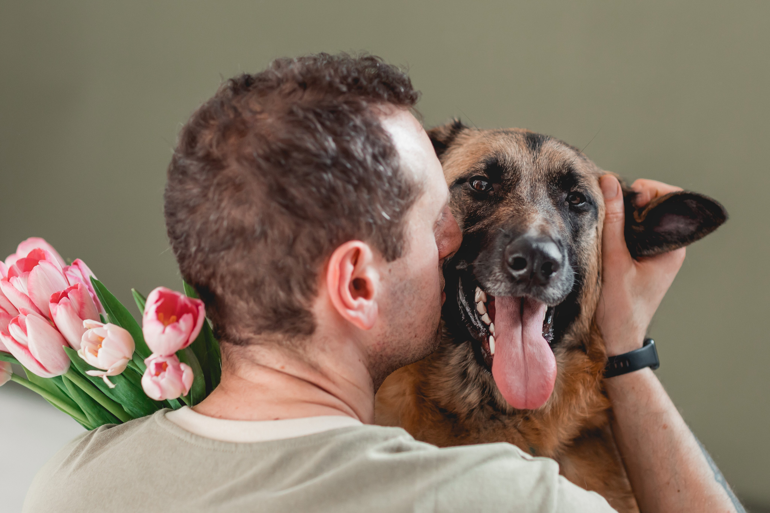 Игорь и Лора. Семейный фотограф анималист Мария Крючкова