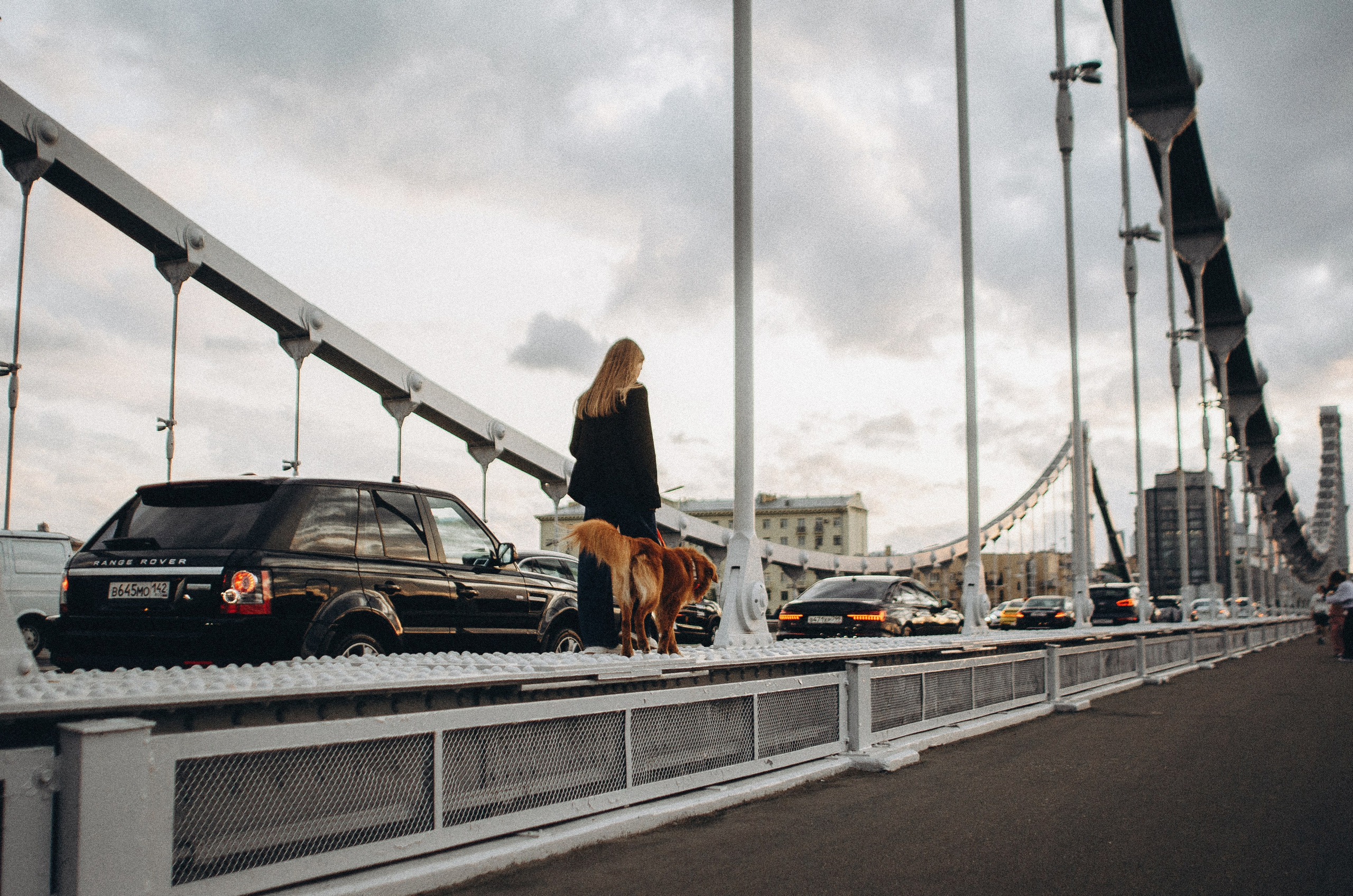 Алина и Бис. Фотограф-анималист Богданова Полина