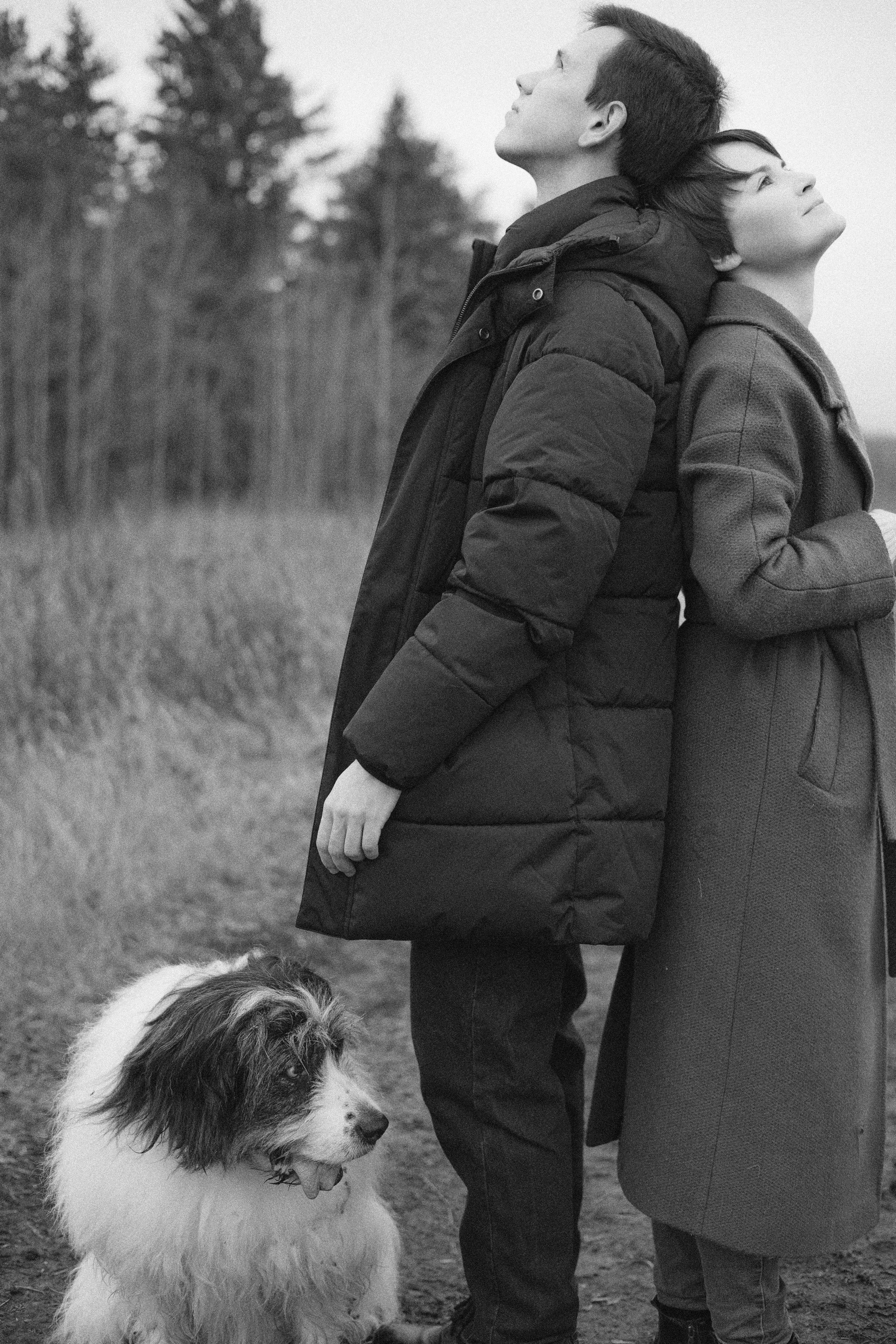 Даша, Глеб, Барс и Бруно. Фотограф-анималист Богданова Полина