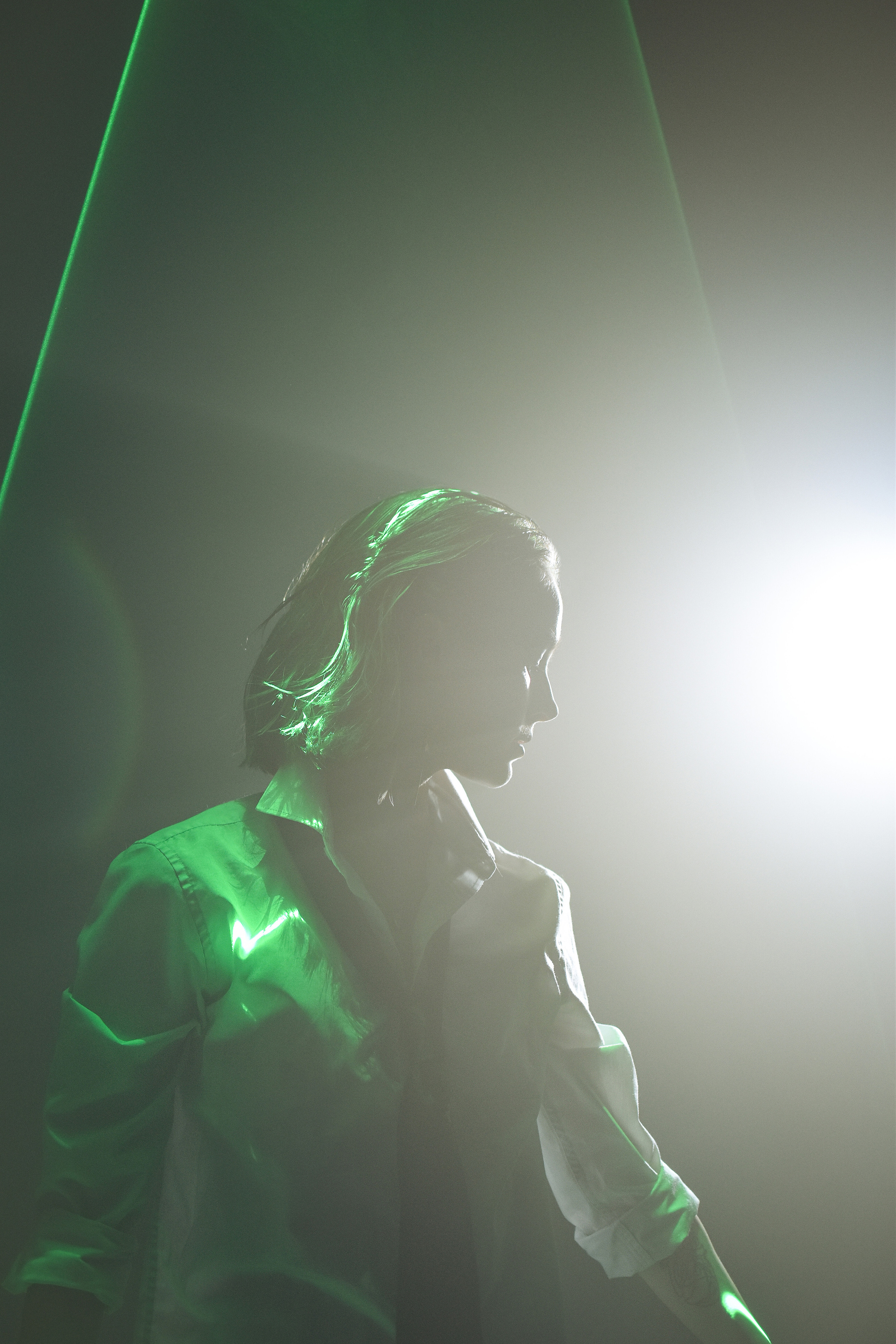 Съемка с лазером. Galchenok