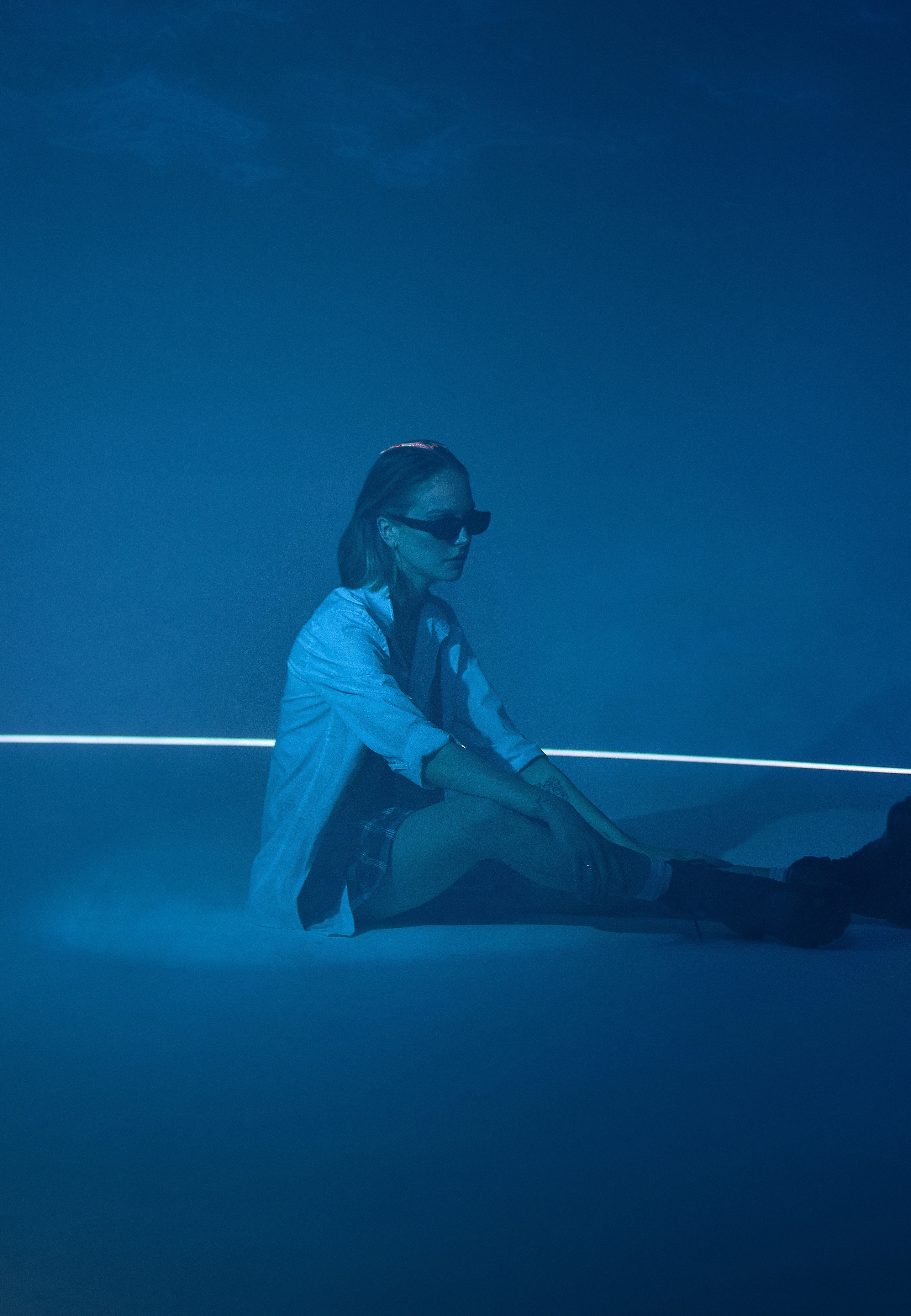 Съемка с лазером. Galchenok