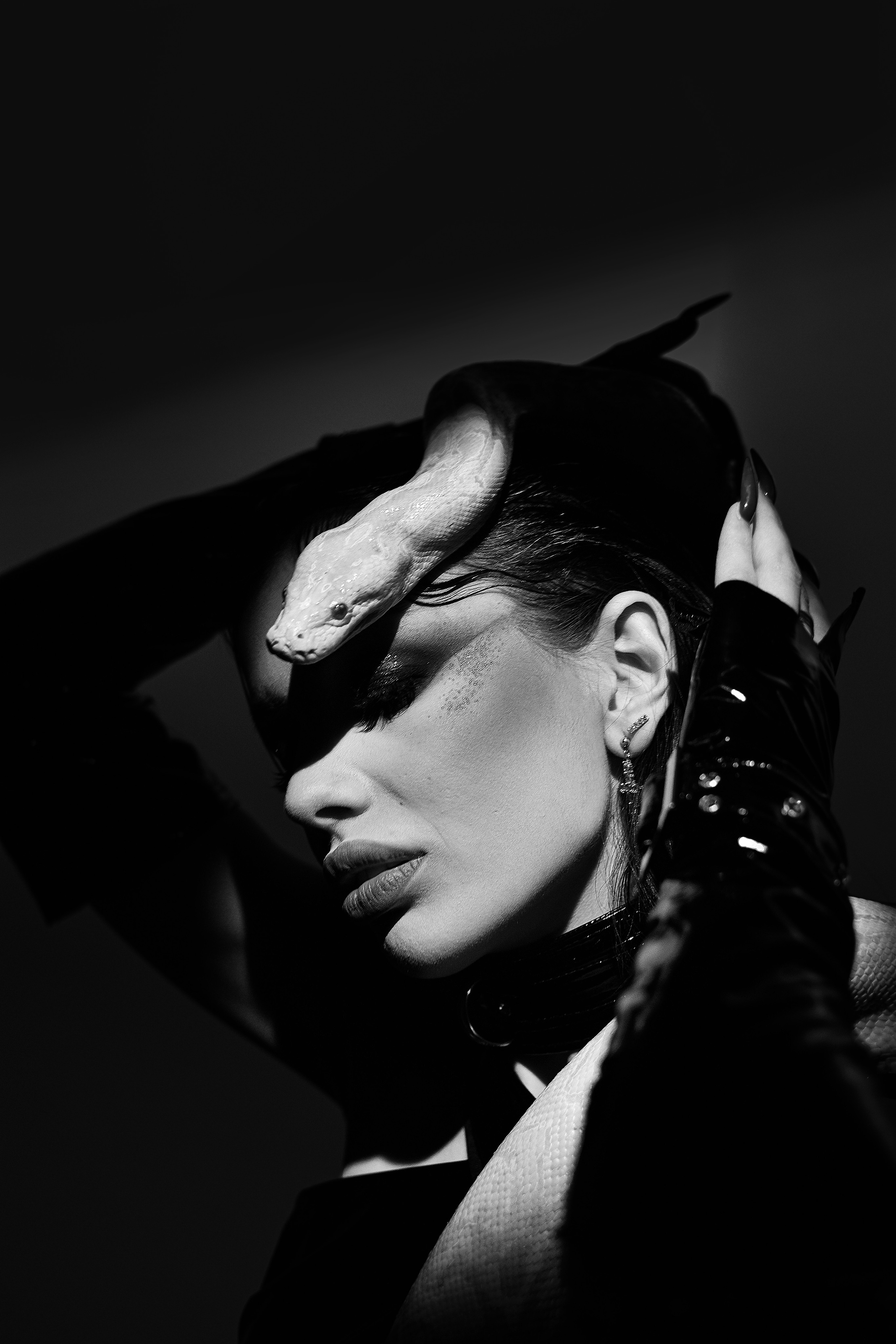 Съемка с питоном по имени Кай. Galchenok