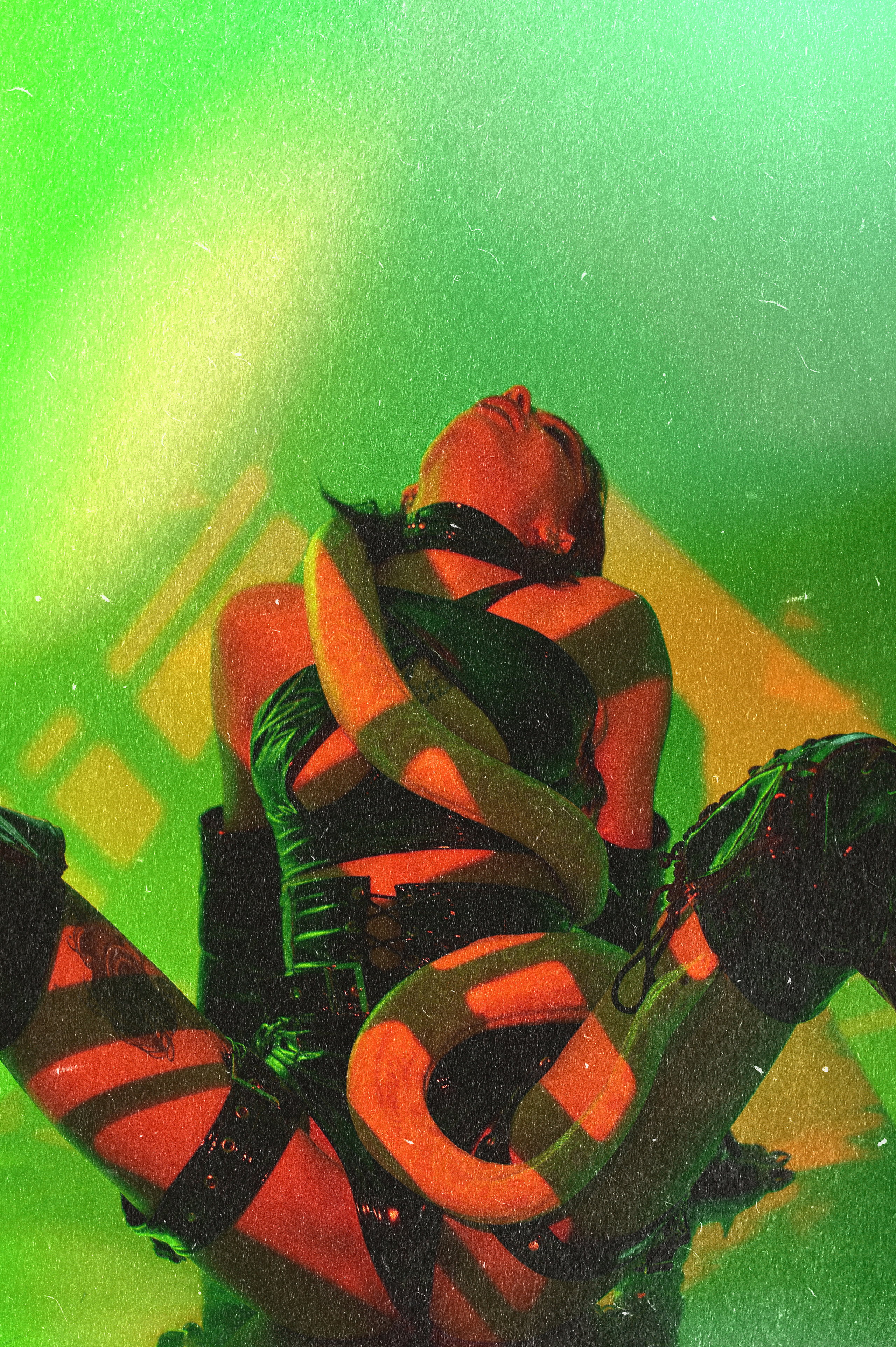 Съемка с питоном по имени Кай. Galchenok