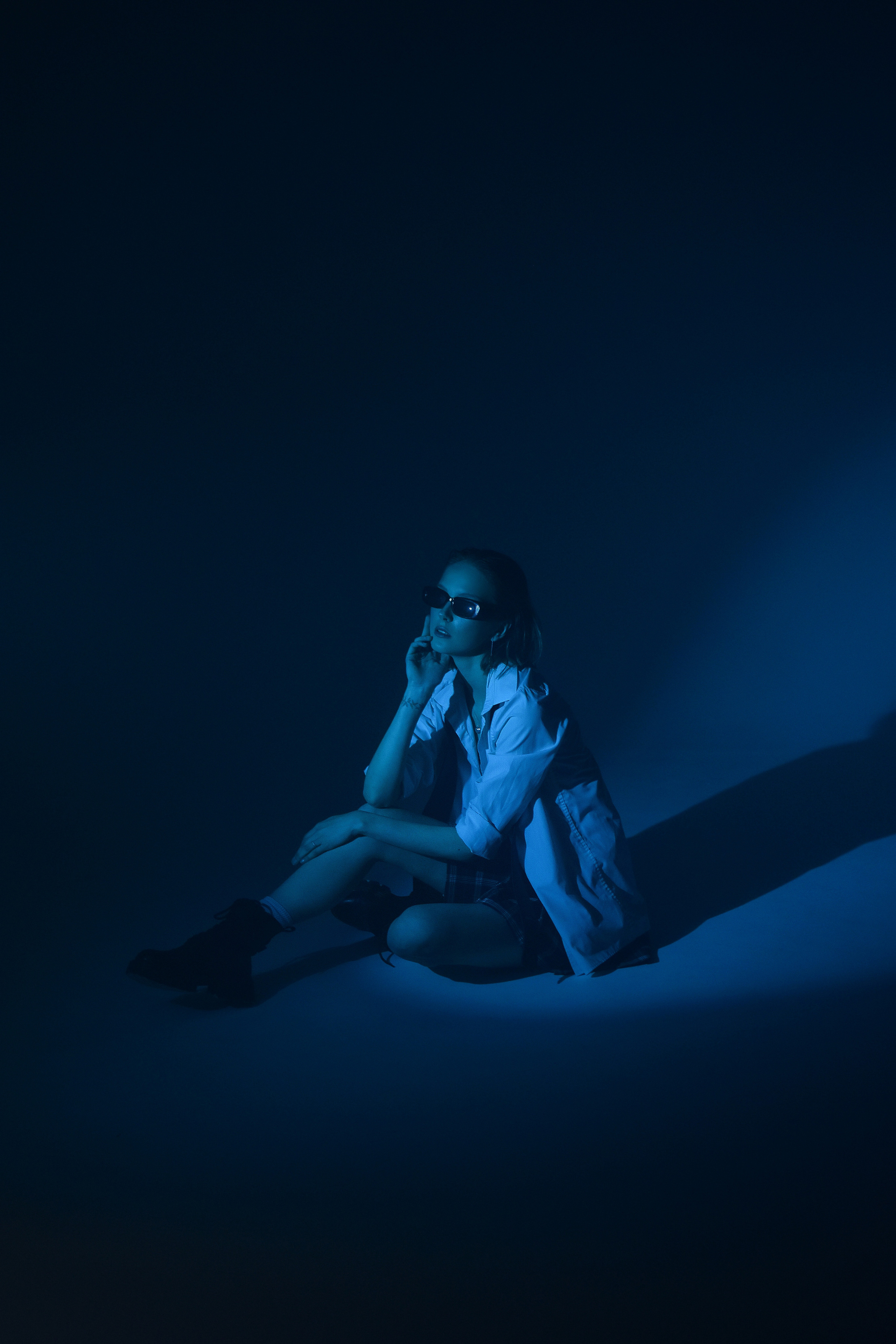 Съемка с лазером. Galchenok