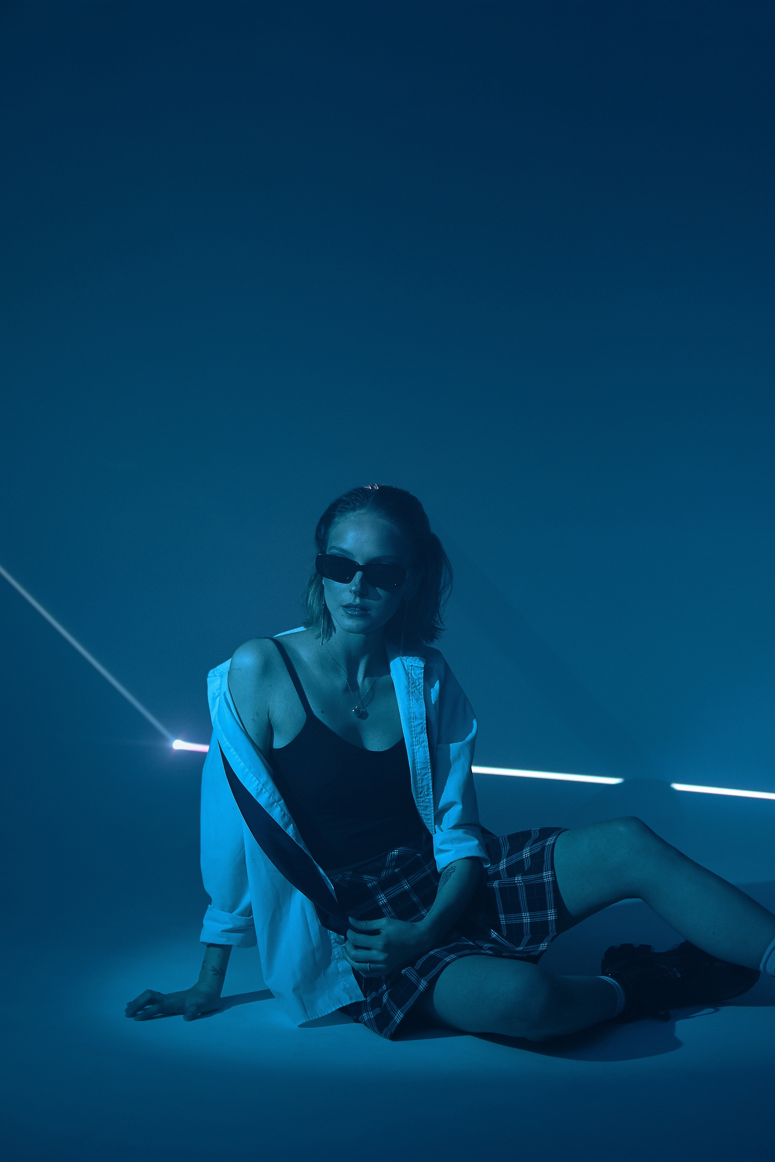 Съемка с лазером. Galchenok