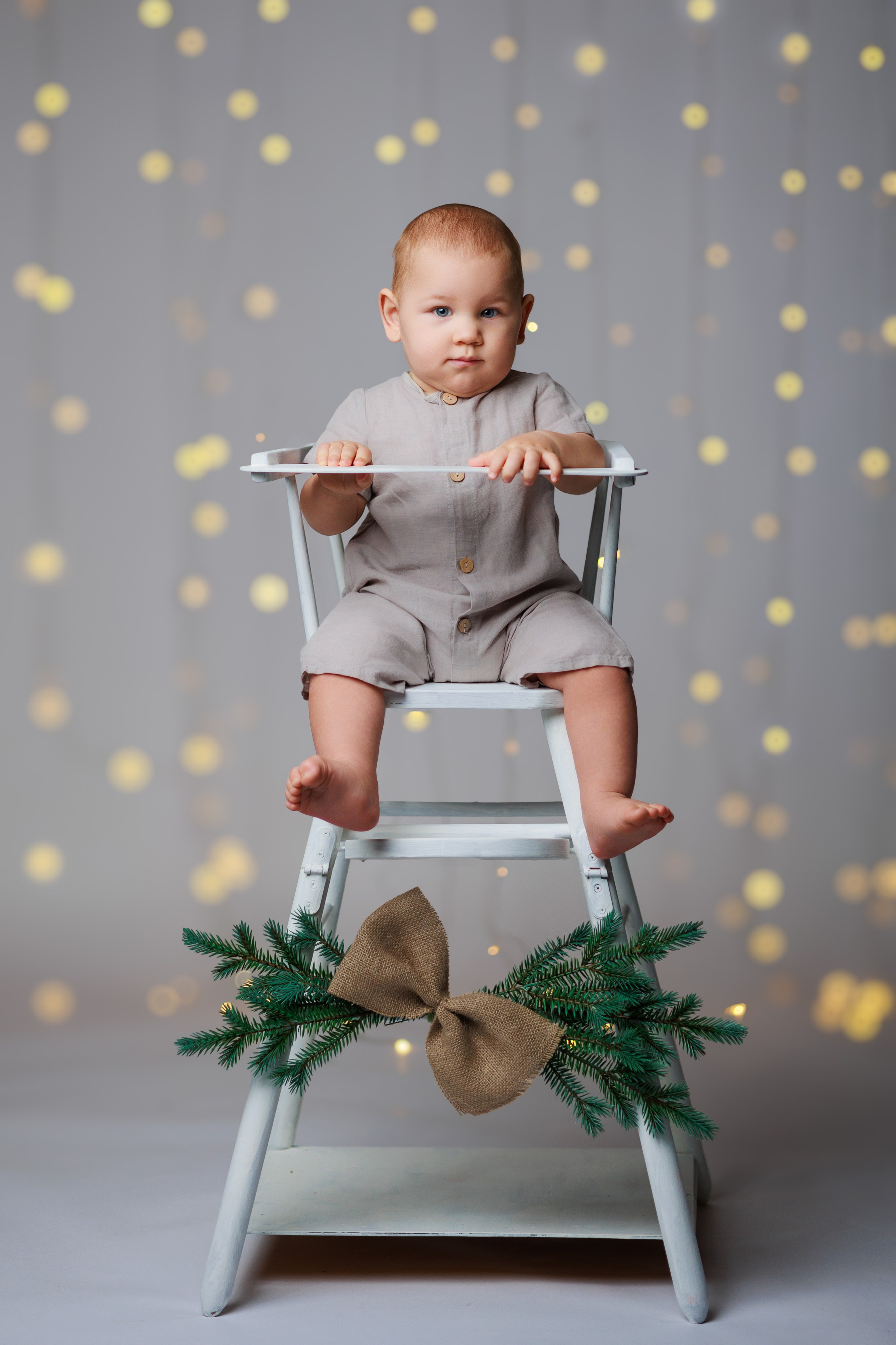 Новогодние съёмки в киношколе «Отправная точка». Фотограф новорожденных и деток до года в Москве и Подмосковье Царева Т
