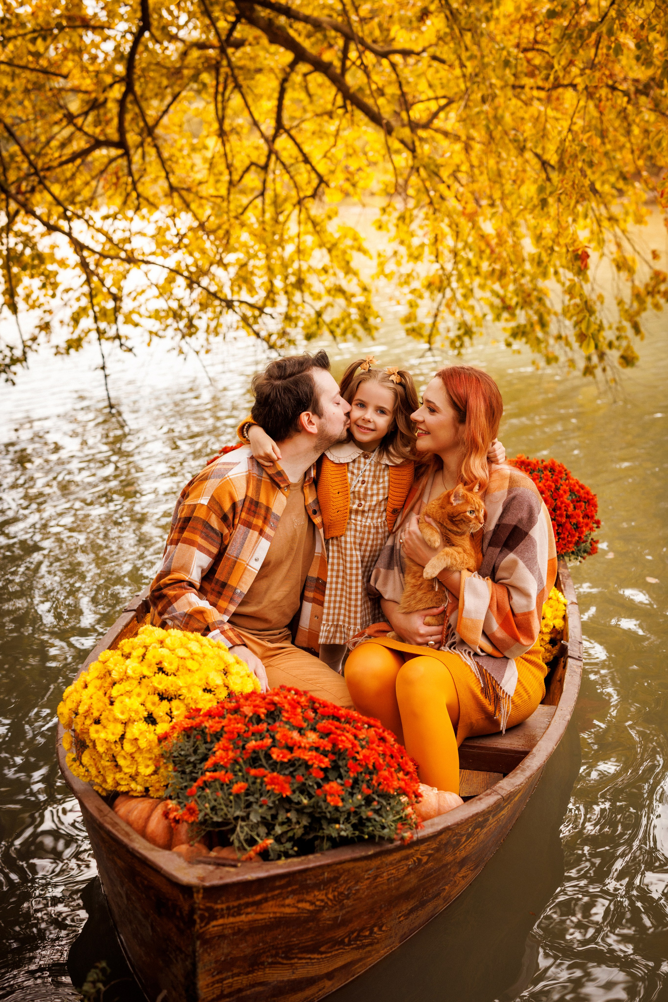 ЛОДКА, осень. Семейный и детский фотограф в Краснодаре Анна Трашкова