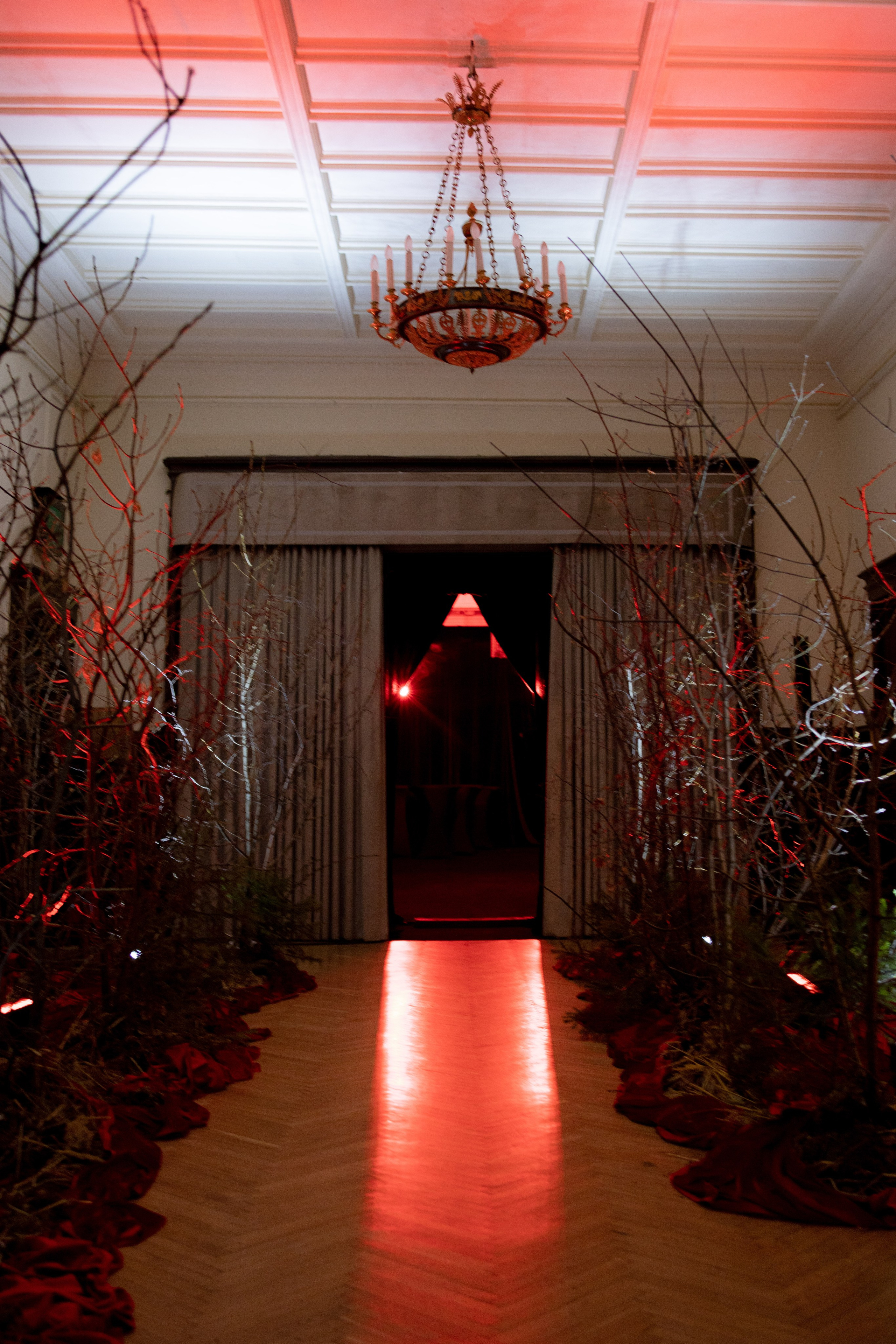 Новогодний корпоратив в фольклорном стиле. Особняк Лемана. Оформление свадеб, декор свадеб Вера Маркова, Москва