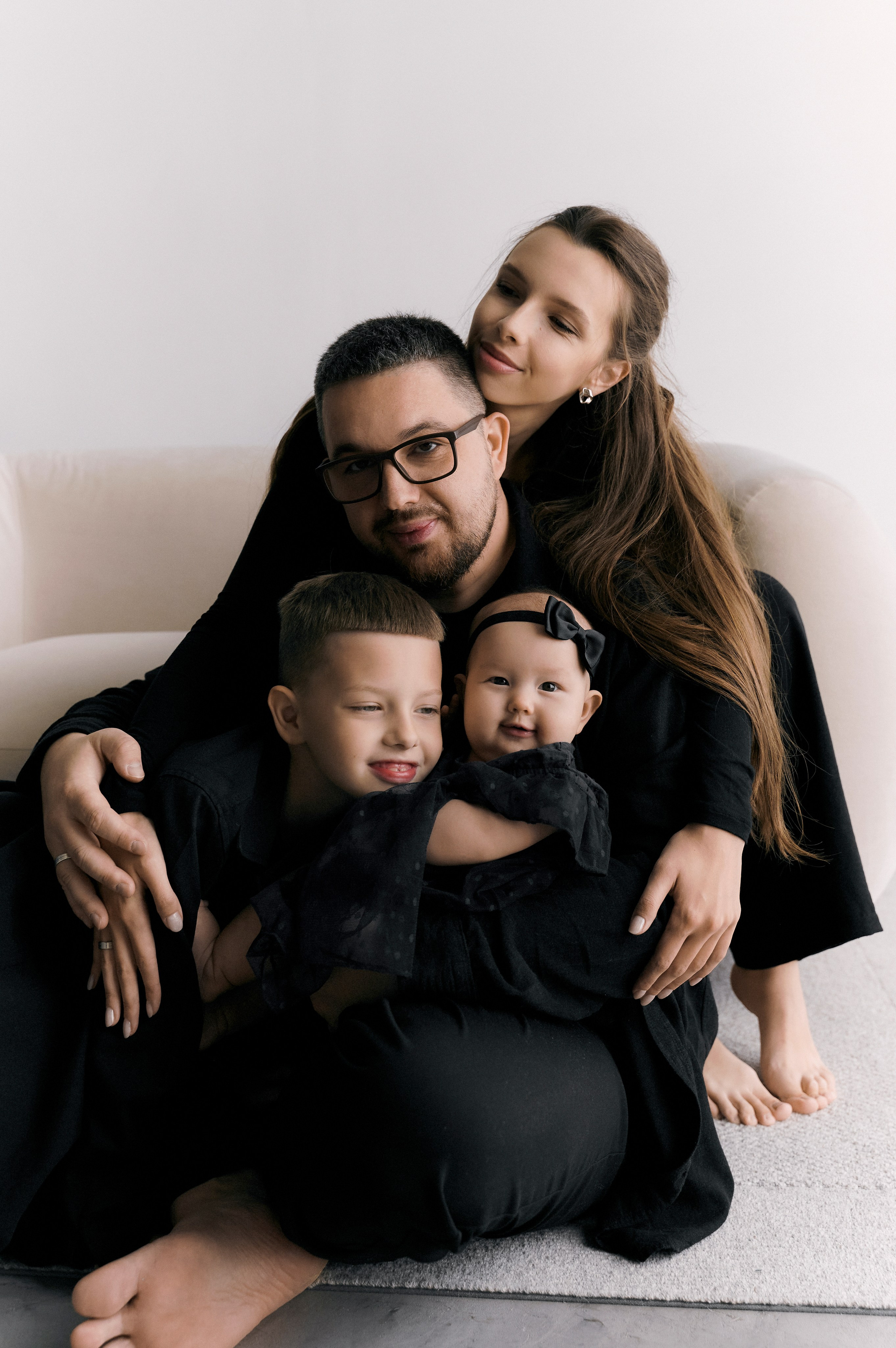 Лиза и ее семья. Фотограф Регина С