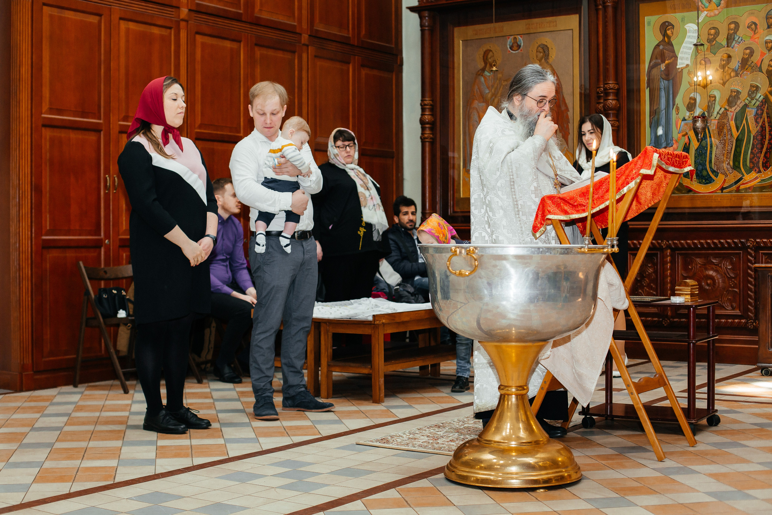 Крещение 30 апреля. Свадебный фотограф Александр Абрамов Москва / Зеленоград