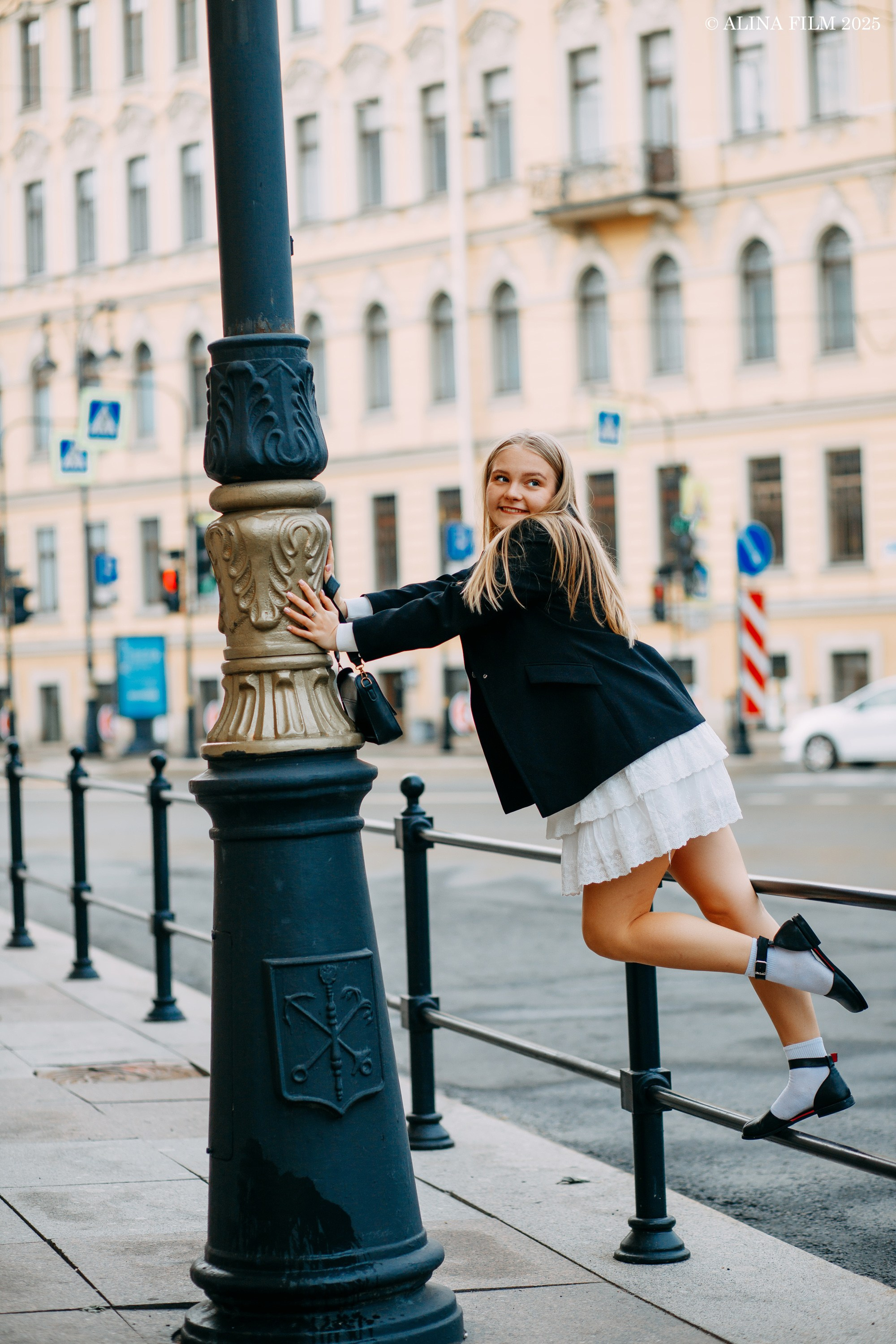 Фотосессия на рассвете у Казанского собора. Фотограф в Санкт-Петербурге Alina Film