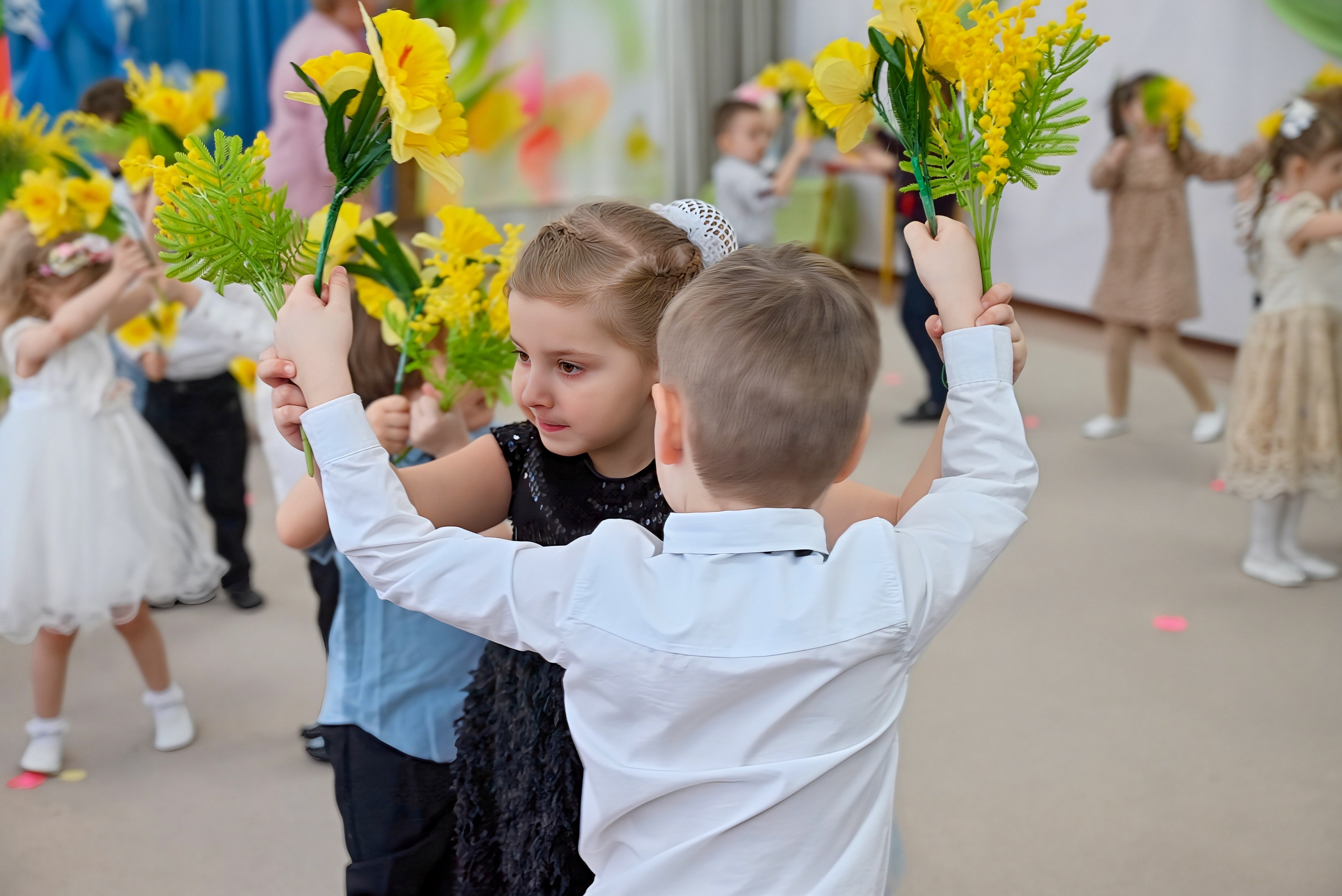 Праздник в группе «Дружная семейка». Семейный и детский фотограф Москва