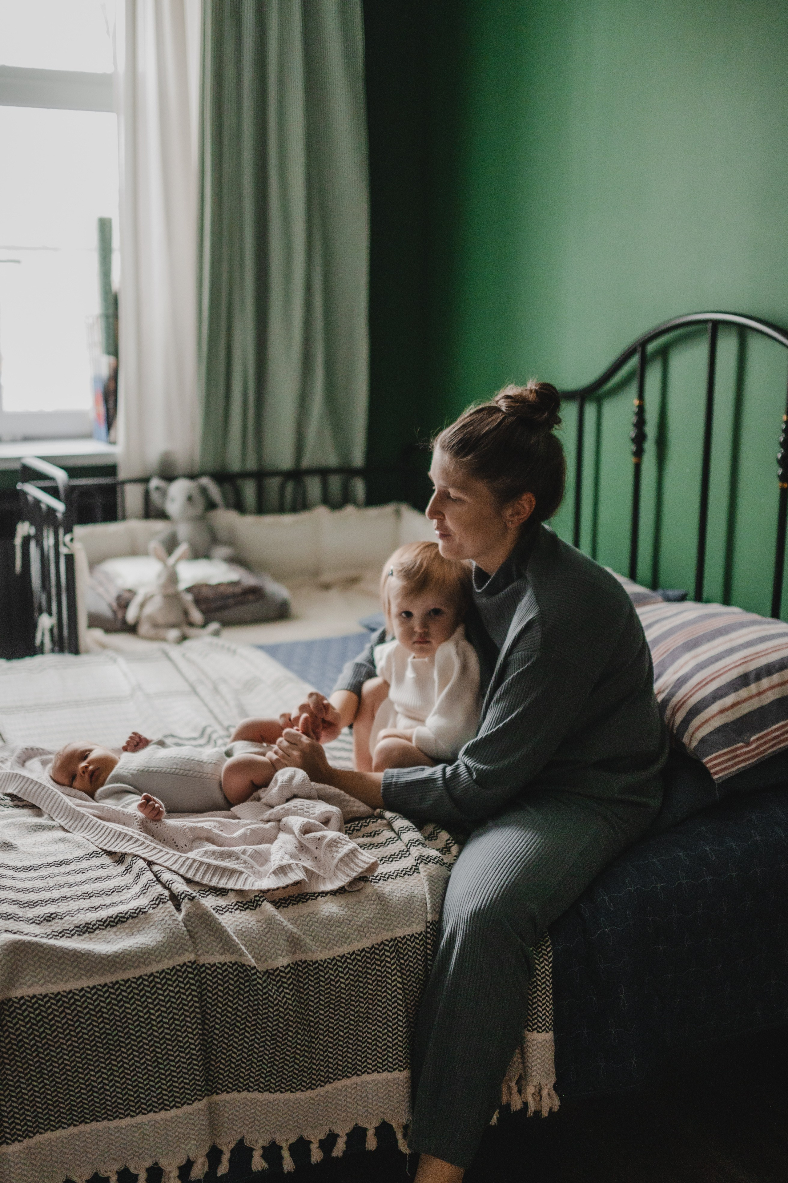 Дима, Нелли, Марк, Нина и Кира дома. Семейный и свадебный lifestyle-фотограф в Москве Мария Петрова