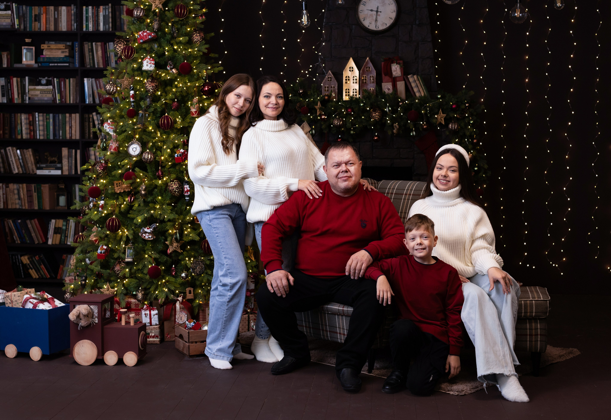 Новый год. Семейный и детский фотограф в Иркутске Анастасия Сыроватская