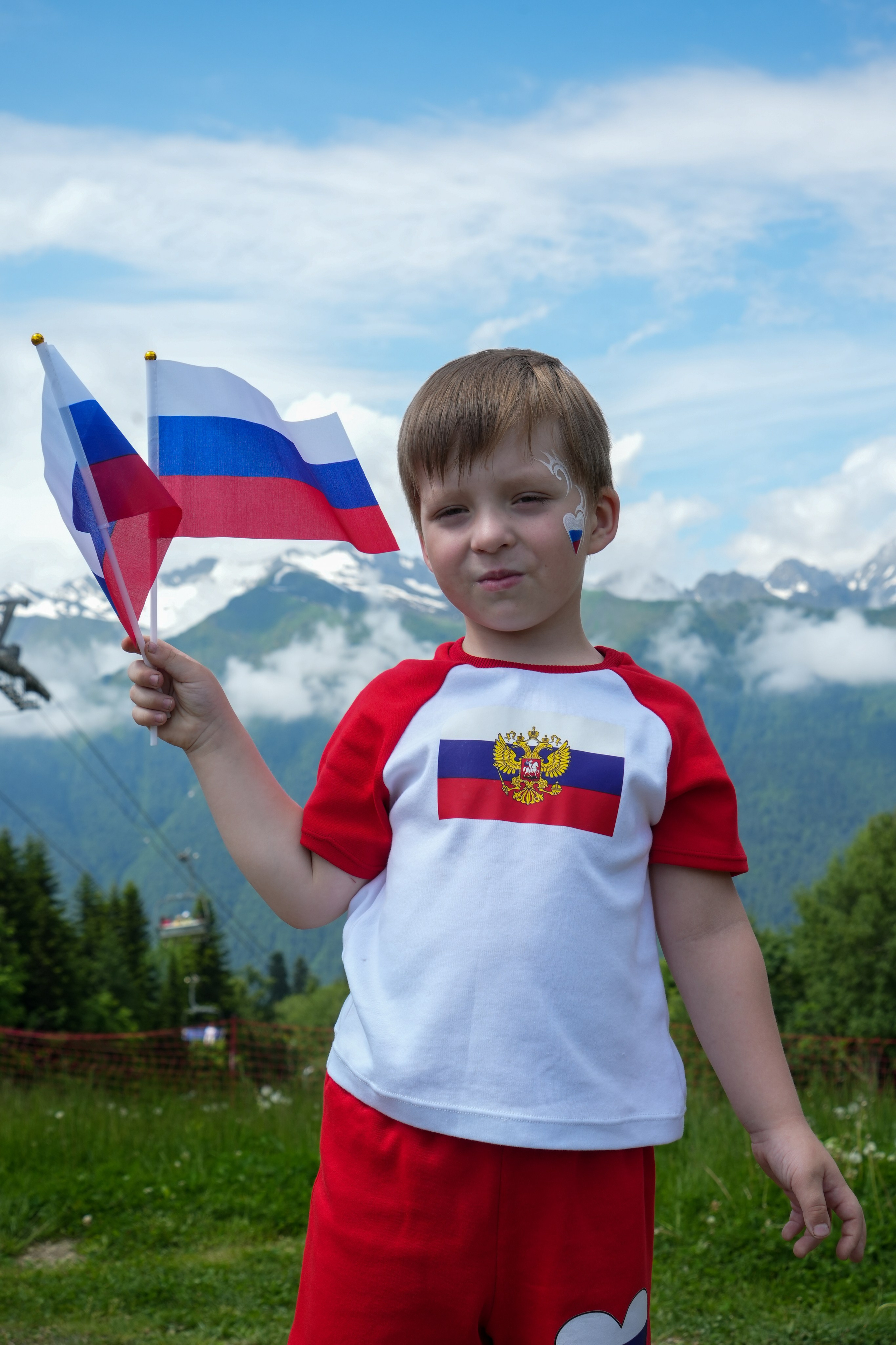 День России на курорте Газпром 2023. Репортажный фотограф в Красной Поляне и Сочи Павлюченко Екатерина