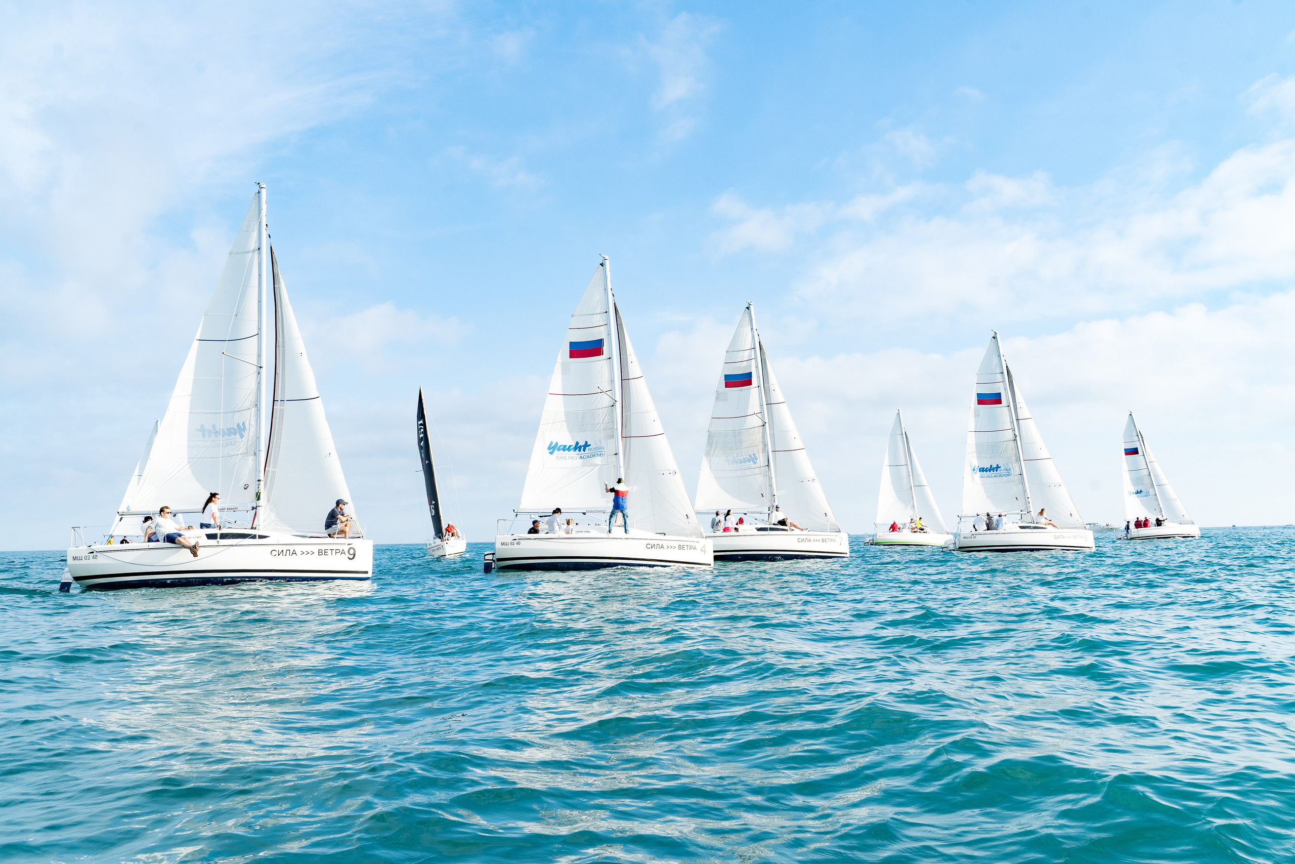 Яхтинг Сила Ветра. Репортажный фотограф в Красной Поляне и Сочи Павлюченко Екатерина