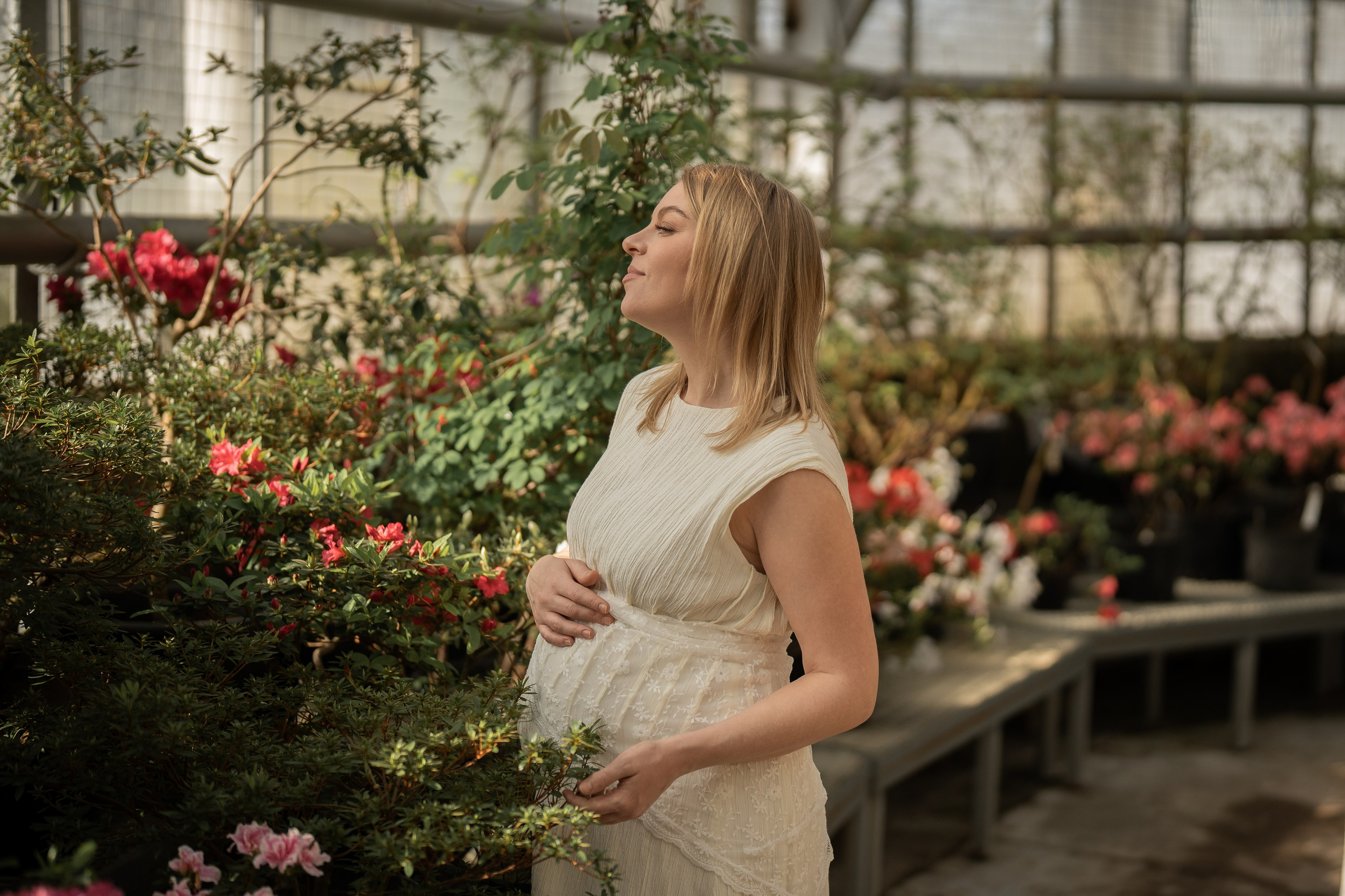 Василек с мамой. Фондовая оранжерея. Семейный и детский фотограф в Сергиев Посаде, Хотьково Якимчук Любовь