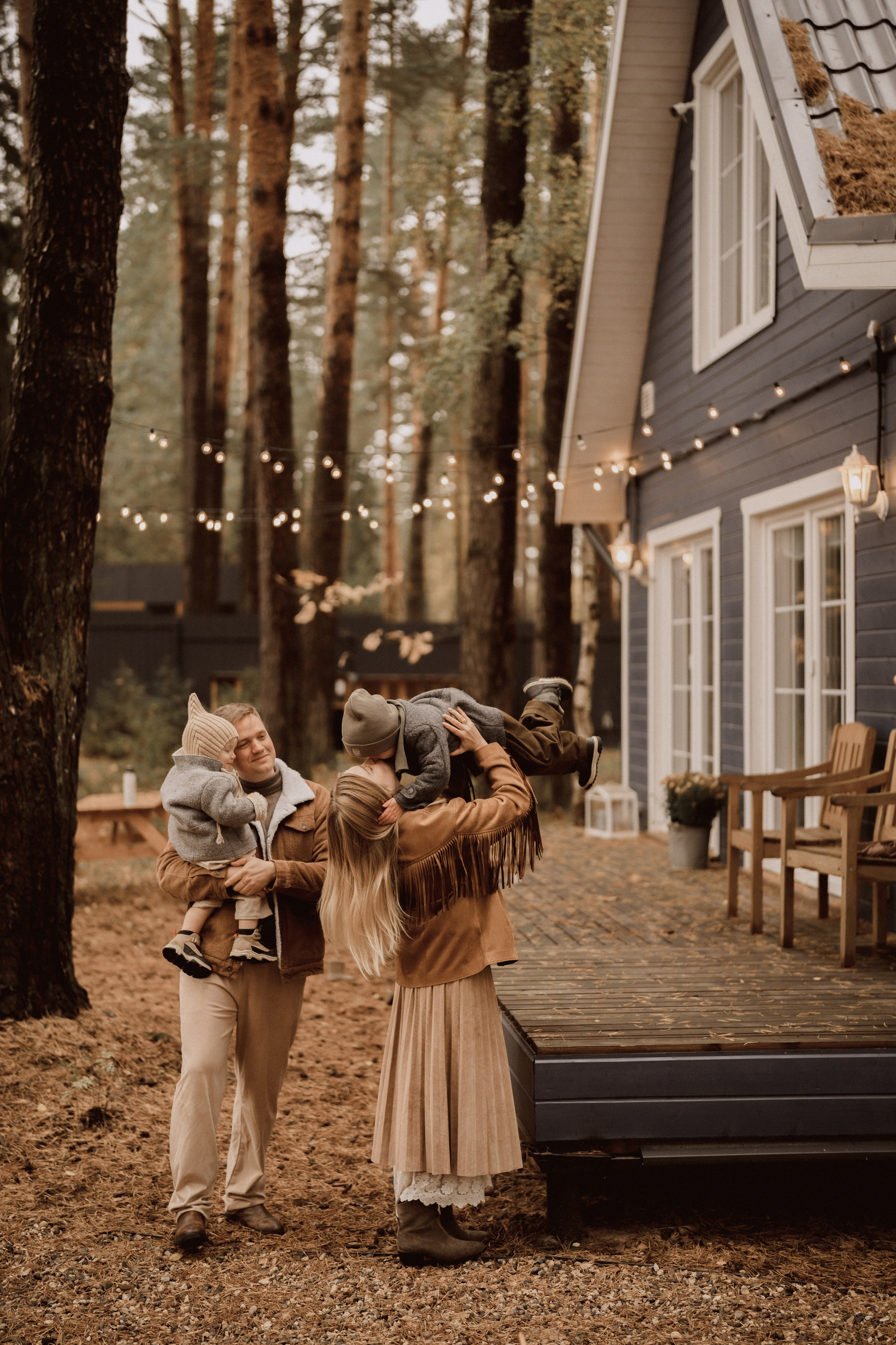 Семейная фотосессия на даче. Семейный и детский фотограф в Сергиев Посаде, Хотьково Якимчук Любовь