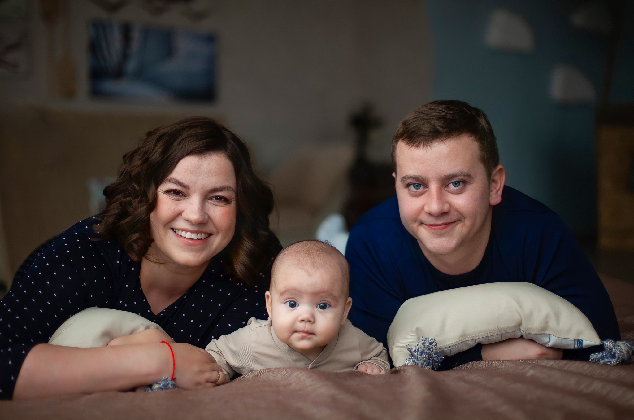 Семейная фотосессия. Фотостудия Панда