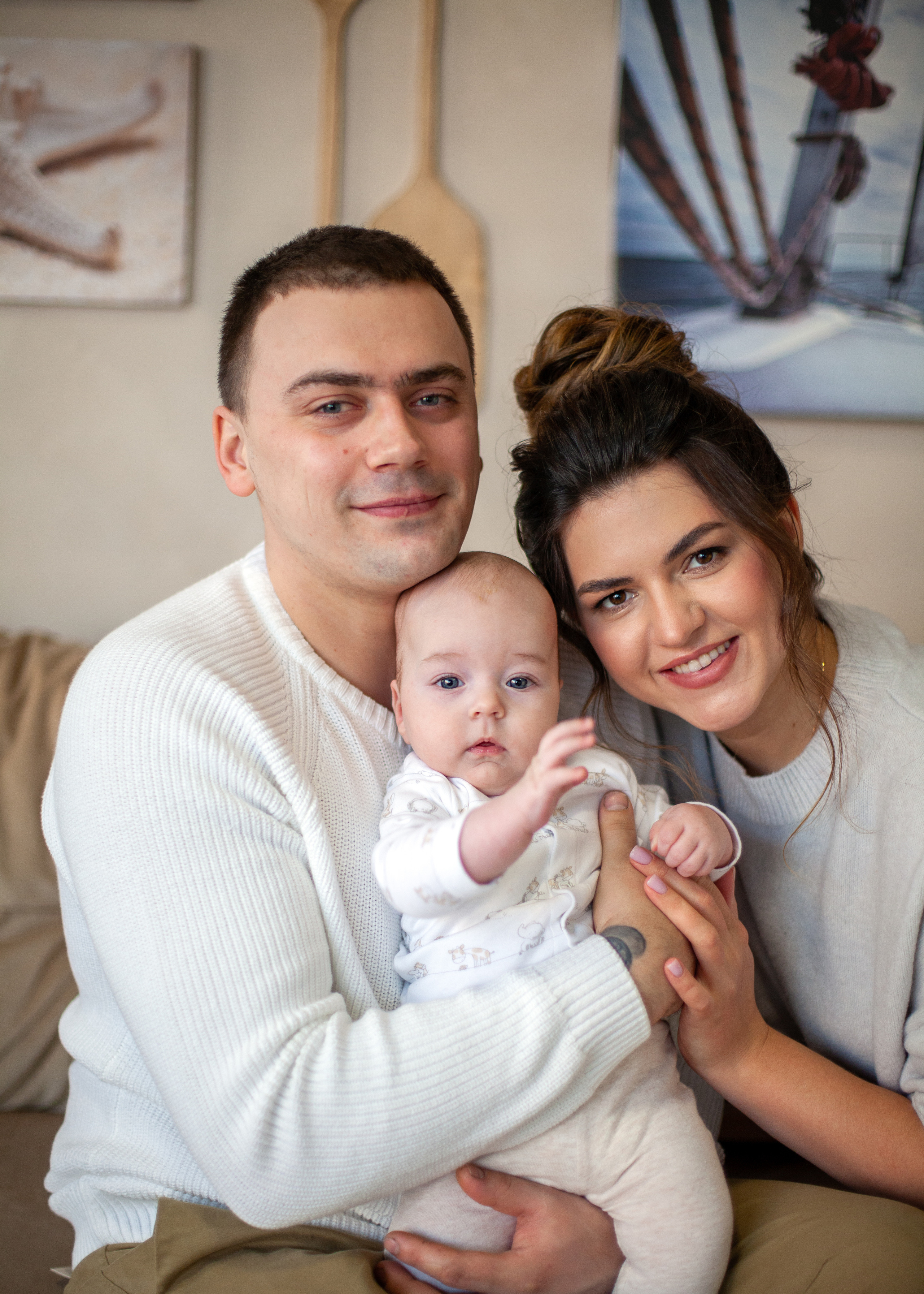 Семейная фотосессия. Фотостудия Панда