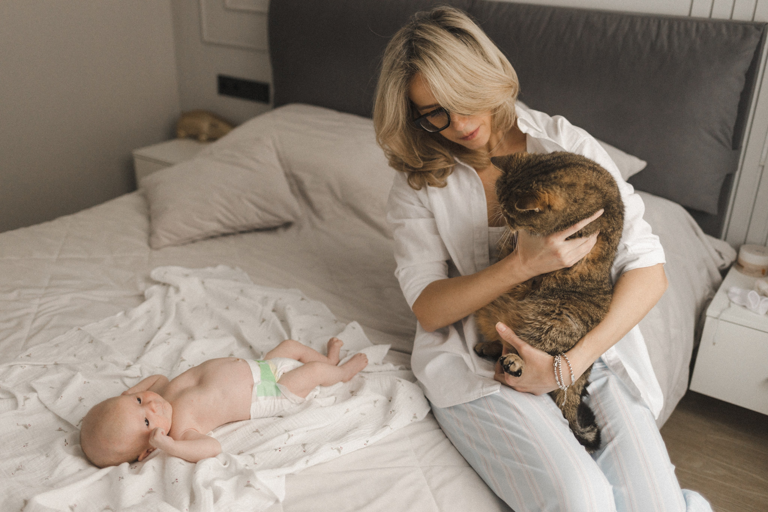 Самый первый месяц жизни. Семейный фотограф в Москве