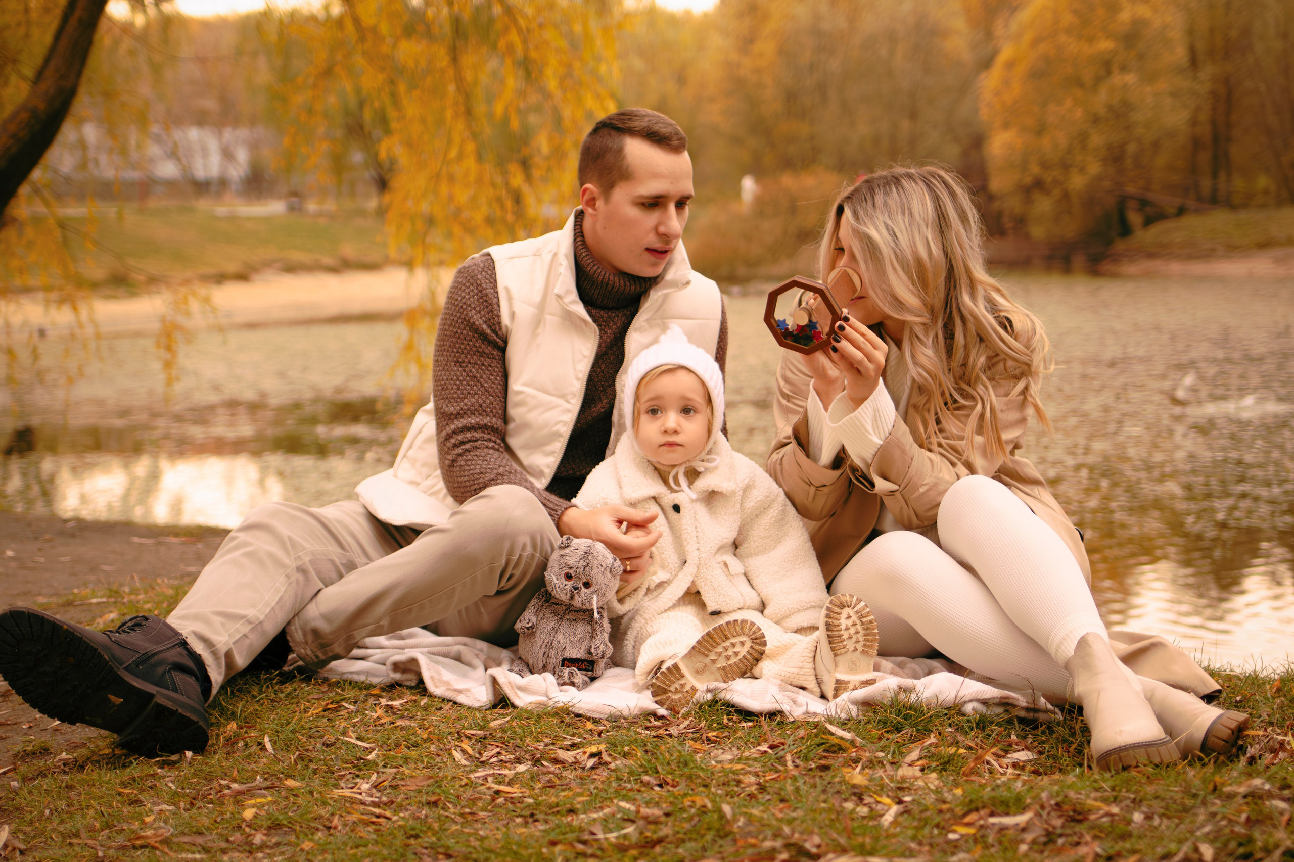 Вероника с родителями. Фотограф в Москве Киселева Екатерина