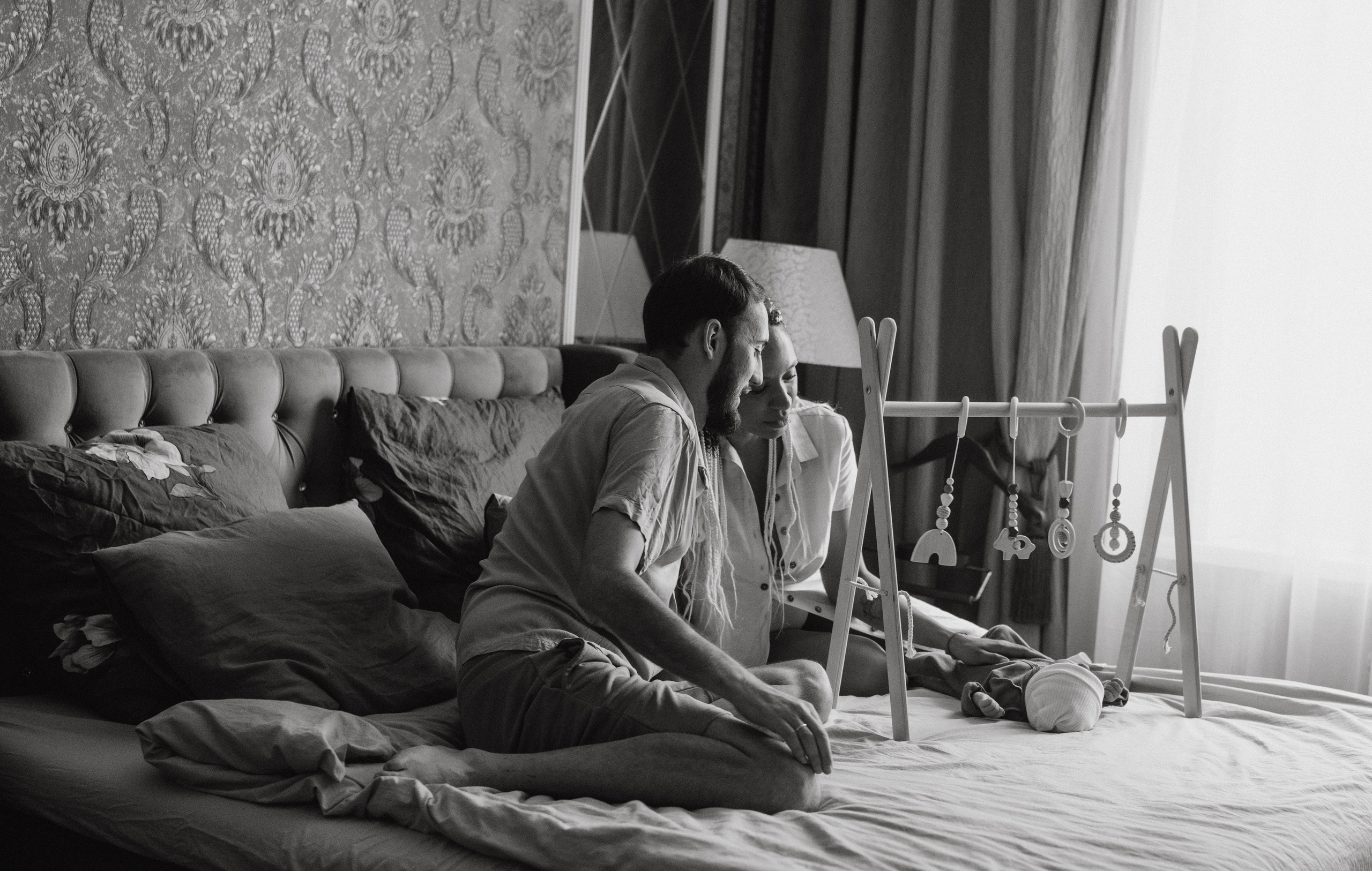 Почти 2 недели как дома. Семейный, ньюборн фотограф, фотограф на роды в Москве, Виктория Тюльдюкова