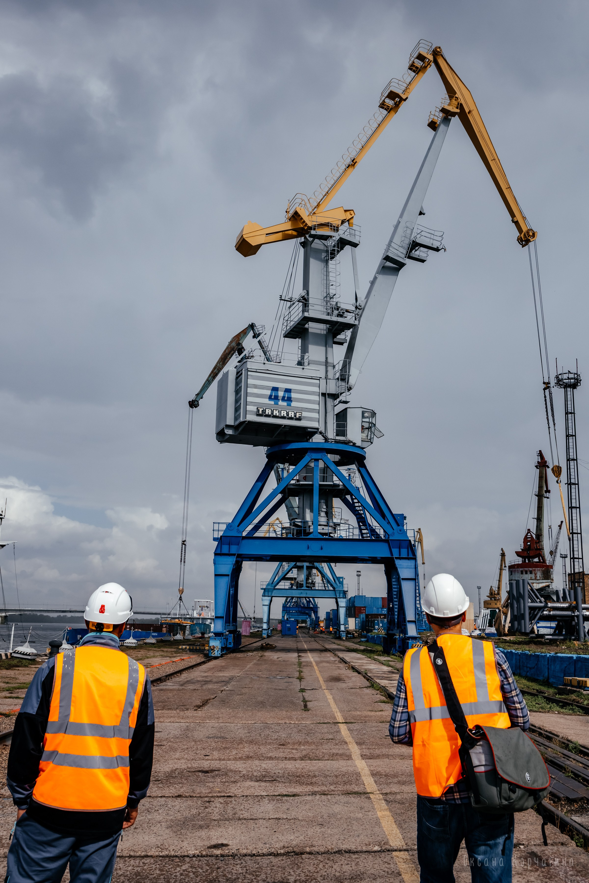 Речной порт. Фотограф в Красноярске Оксана Корчагина