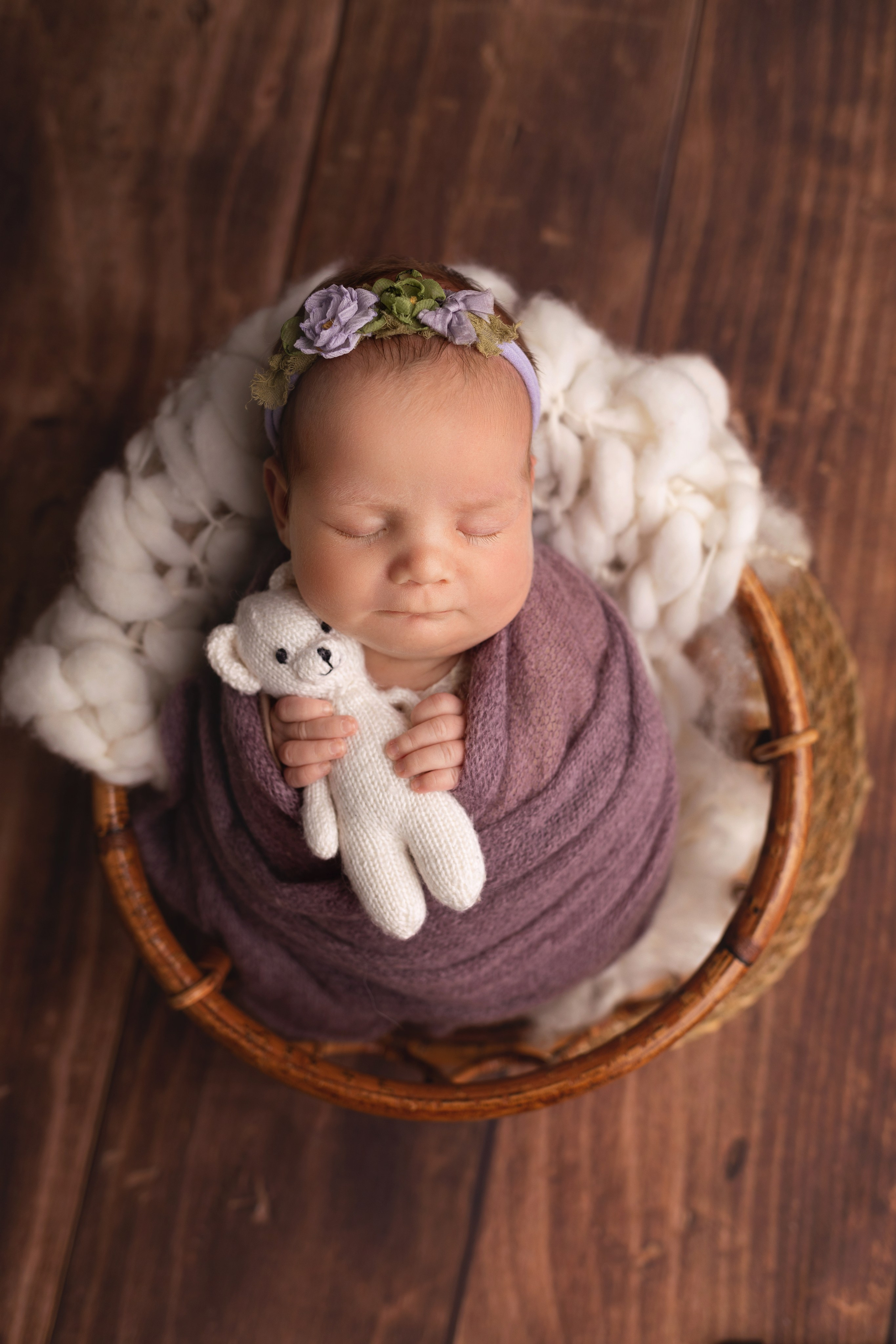 Классическая фотосессия малыша. Фотограф новорожденных малышей в Омске и Омской области Эльвира Камаева