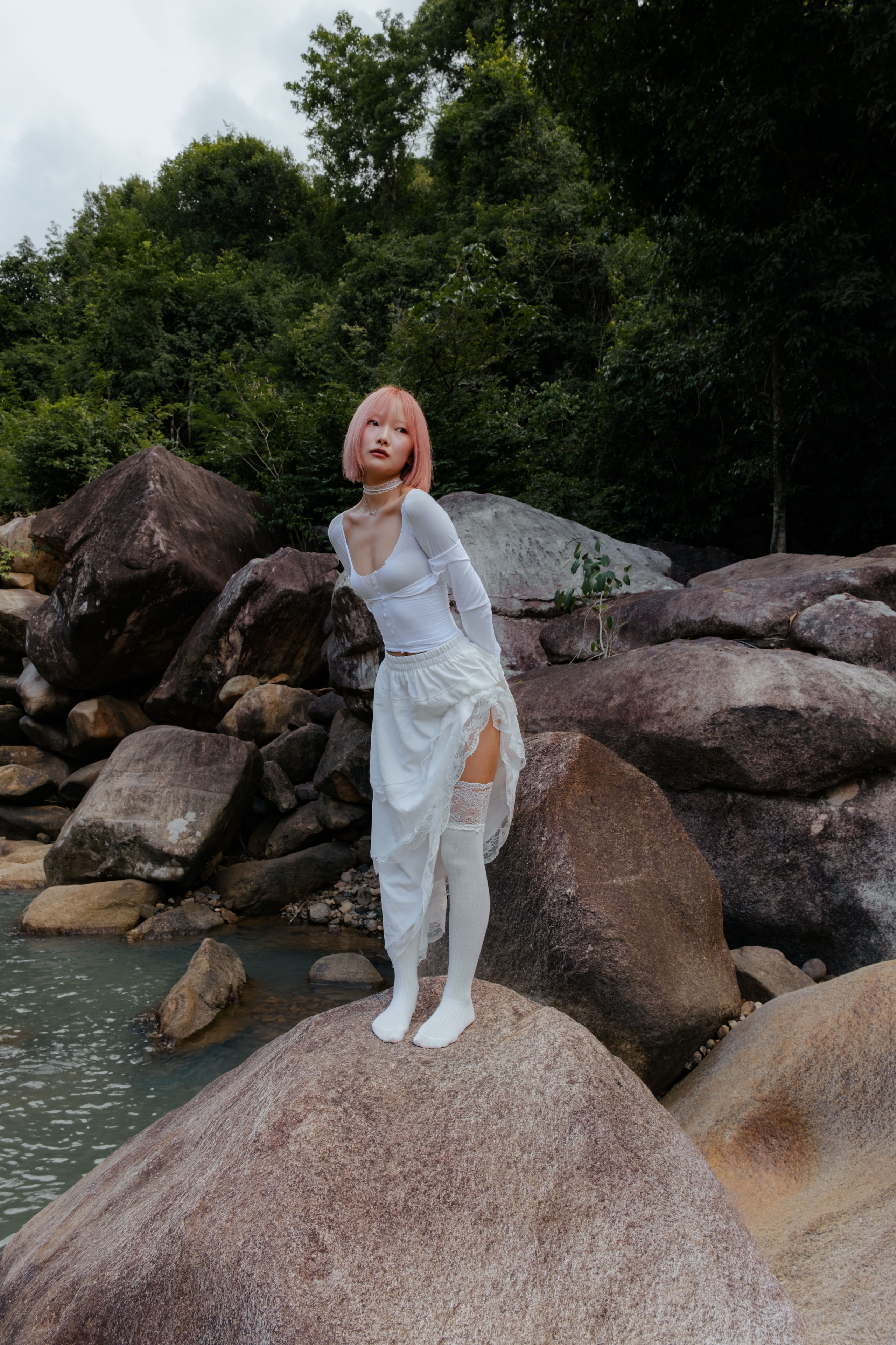 Location "Ba Ho Waterfall". Portrait photographer Nha Trang | Julia Meshanina
