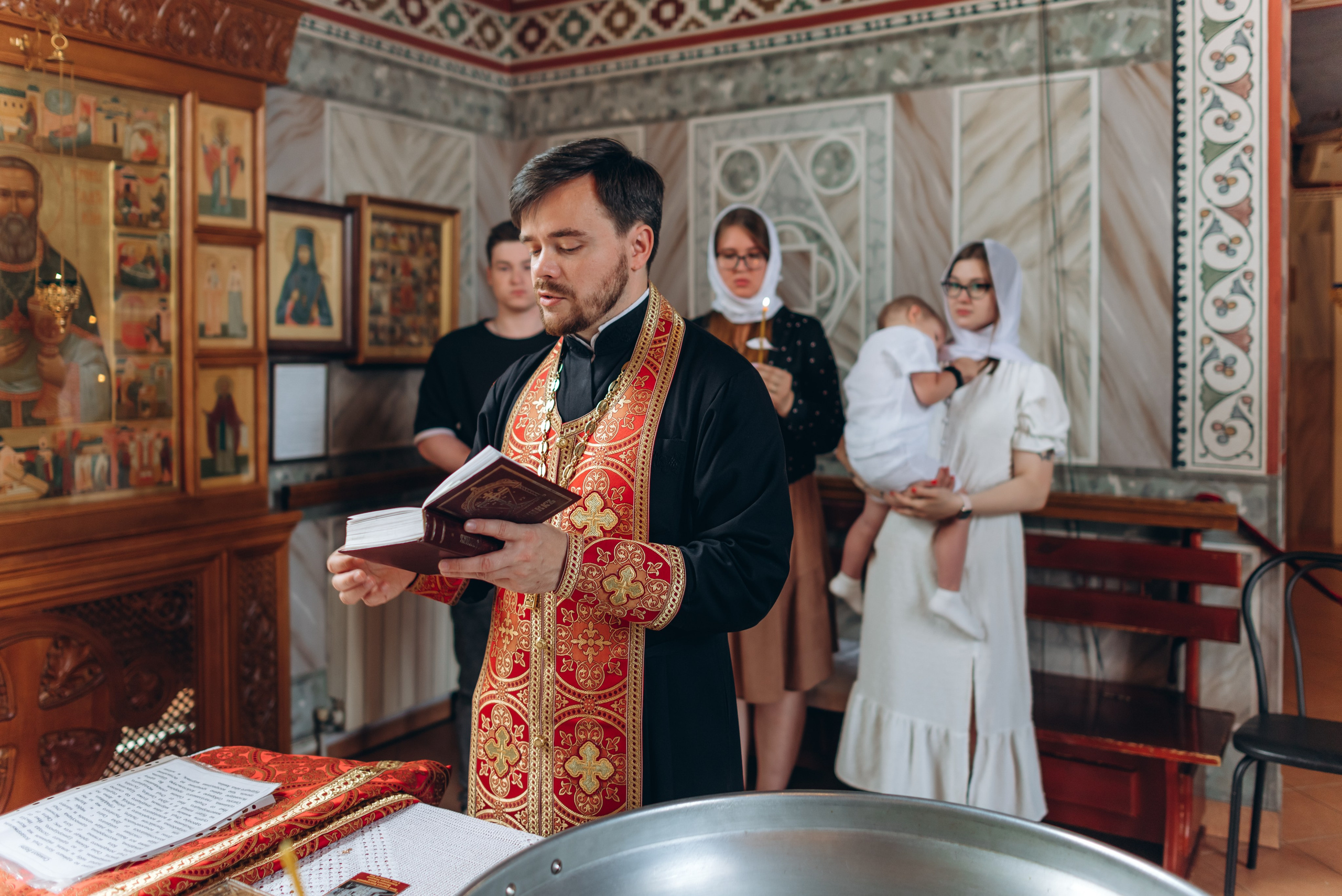Крещение. Фотограф Кирилл Друлин