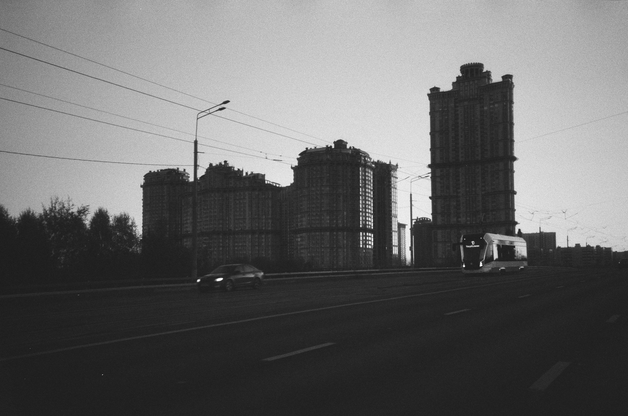 Cosina CX-1 / Fomapan 400 Action / Концерт Розенбаума, Музей Архитектуры