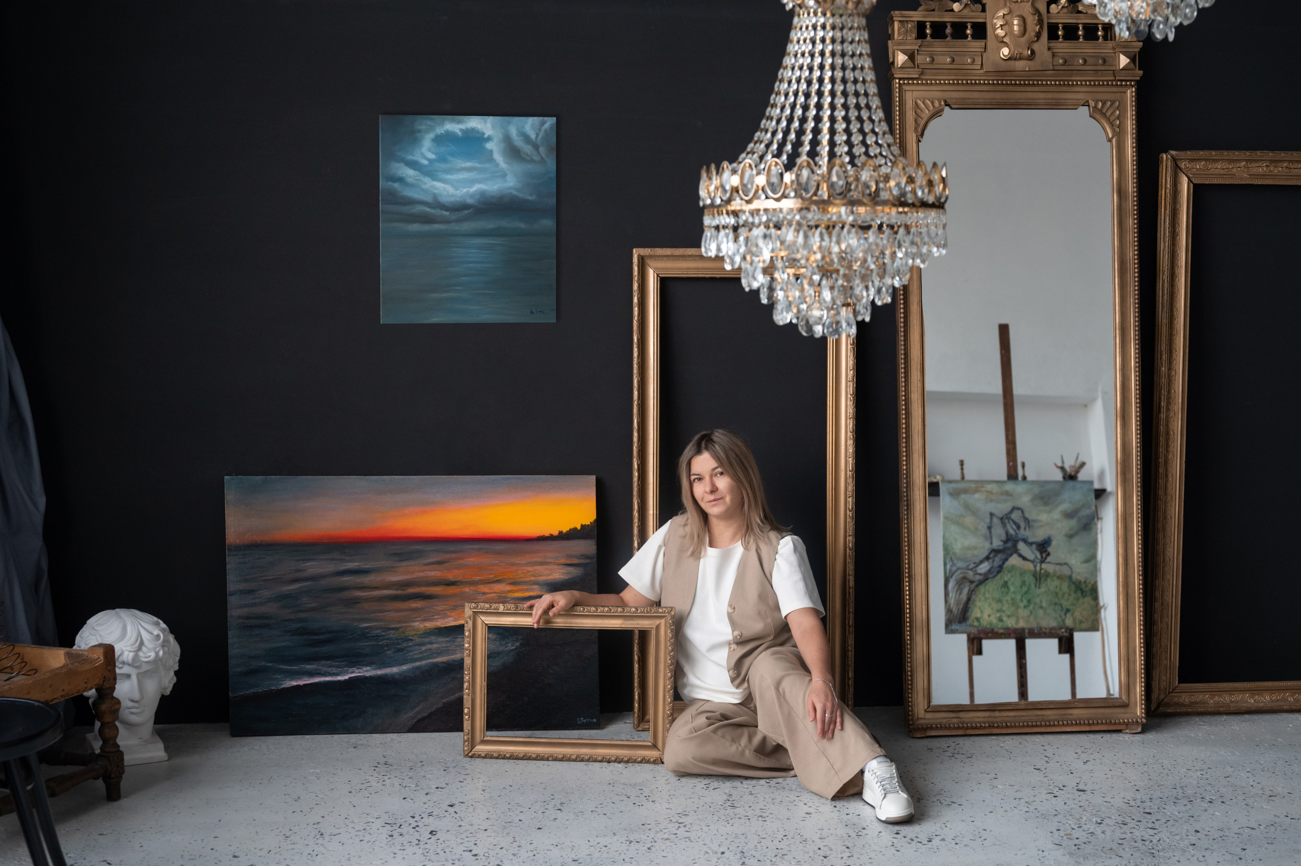 Фотосессия для художника. Фотограф Юлия Кондратьева