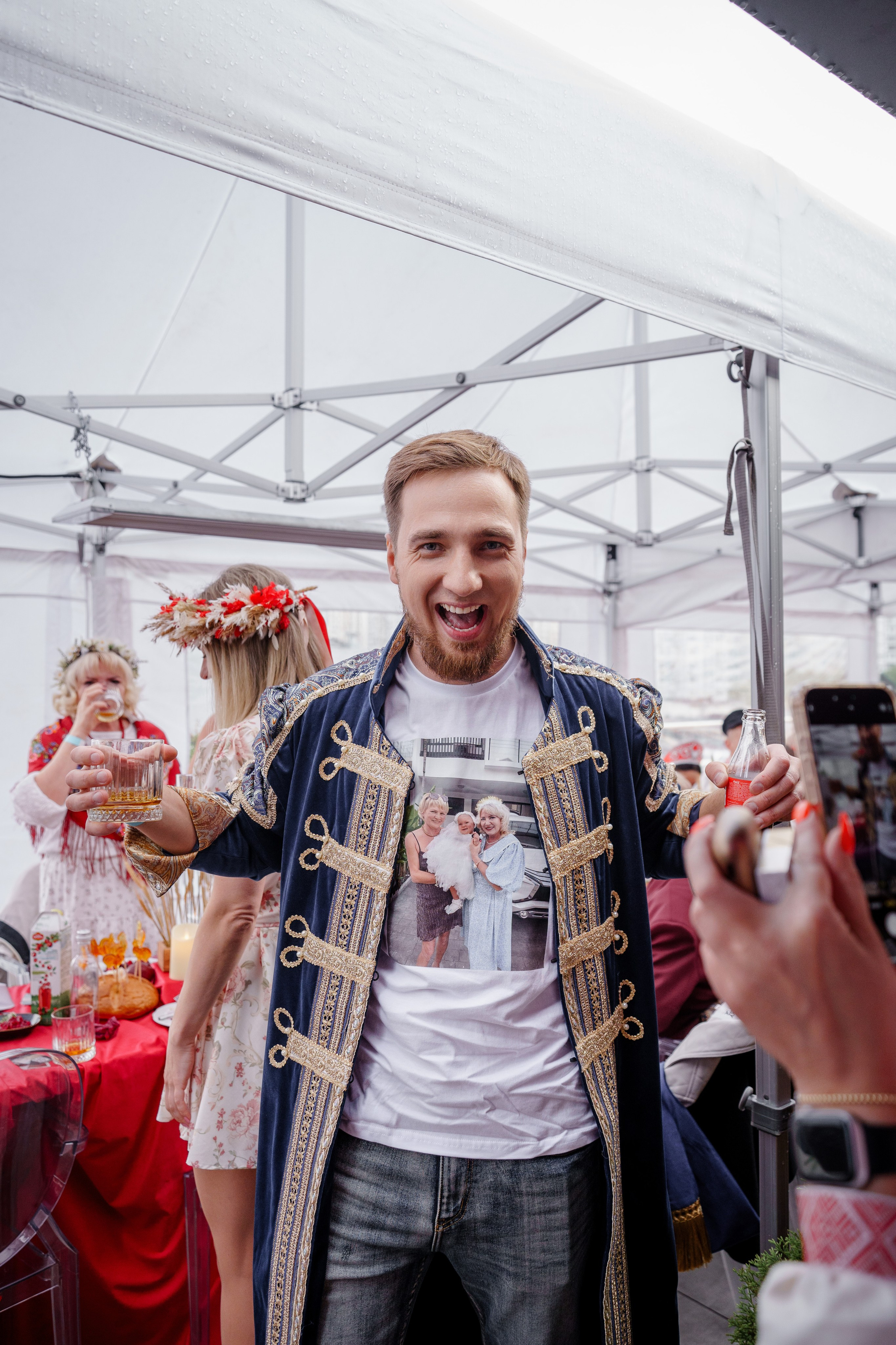 Гендер пати в славянском стиле. Репортажный фотограф в Москве Саша Дружинина