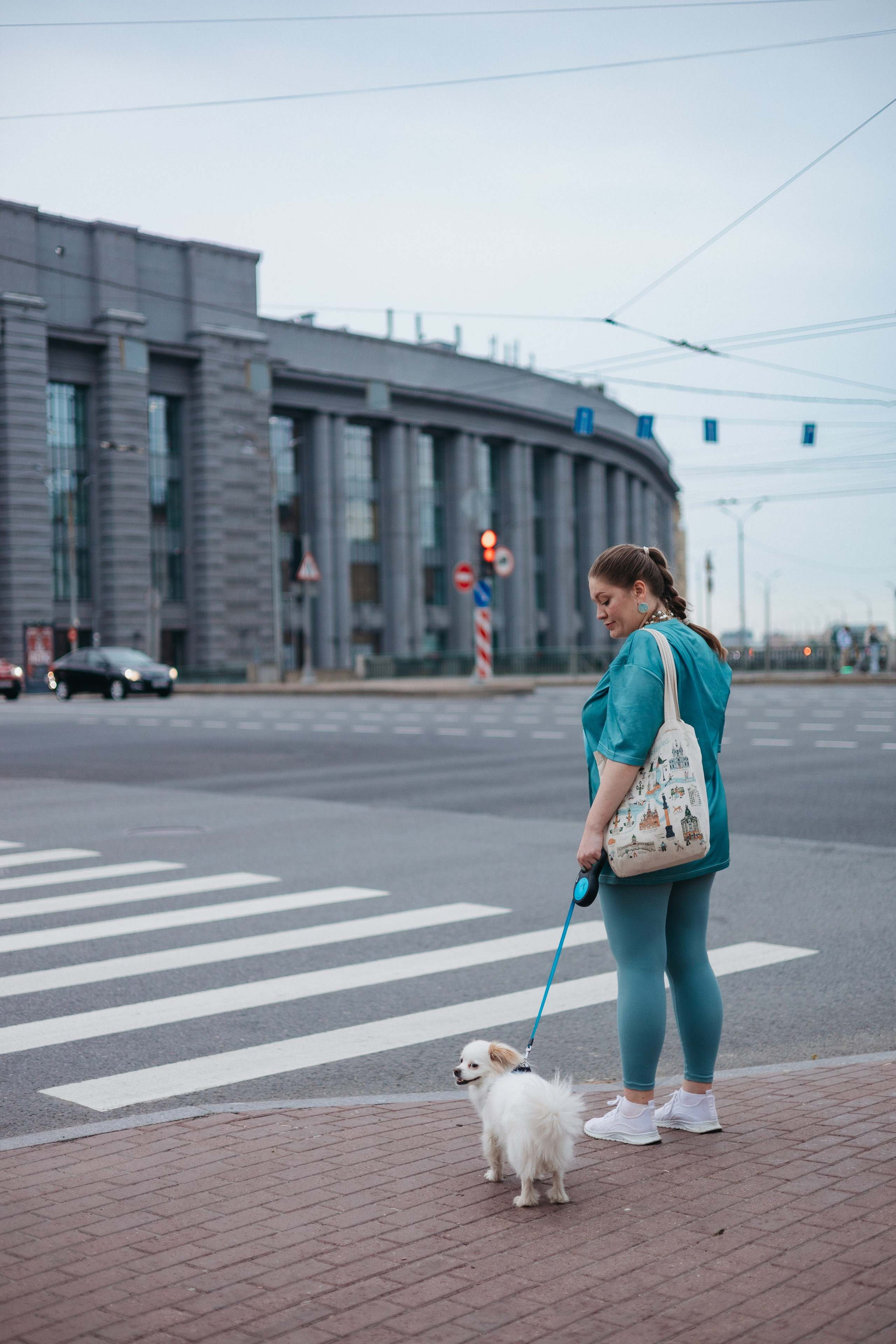 Александра и Айс. Фотограф животных Евгения Верцинская