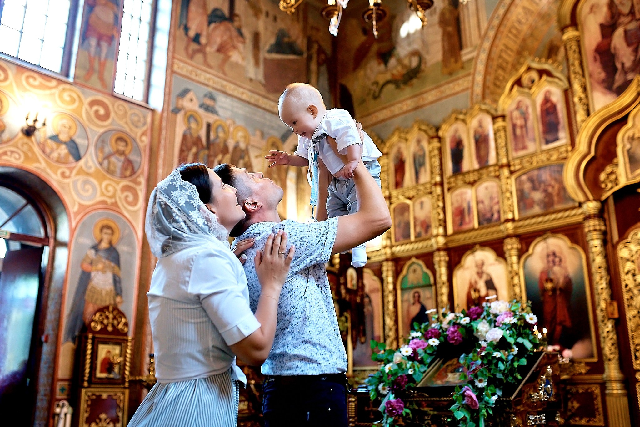 Таинство Крещения Новоалтайск. Фотограф на Крещение и Венчание в Барнауле