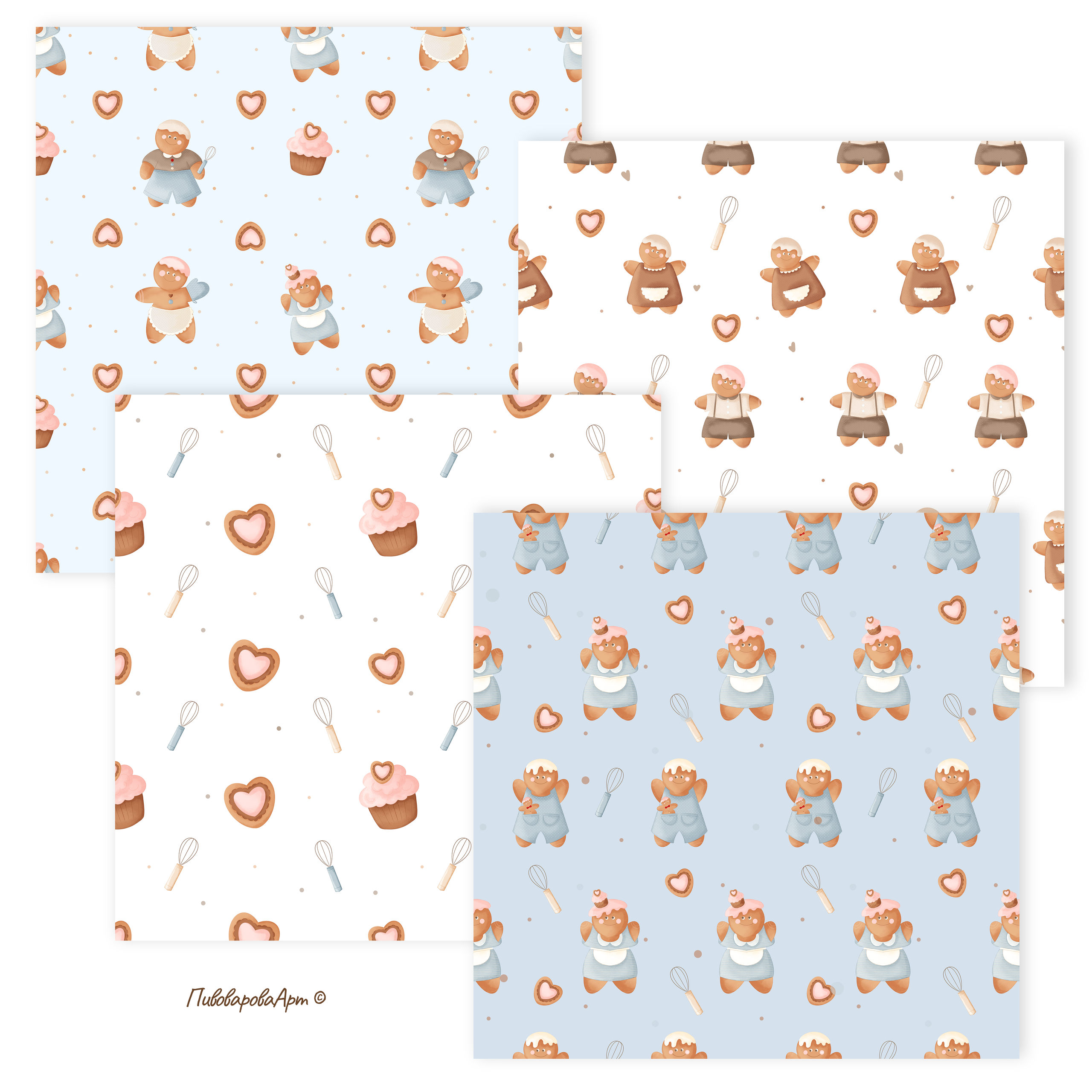 Коллекция «Забавные пряни». Фуд-иллюстратор Ирина Пивоварова