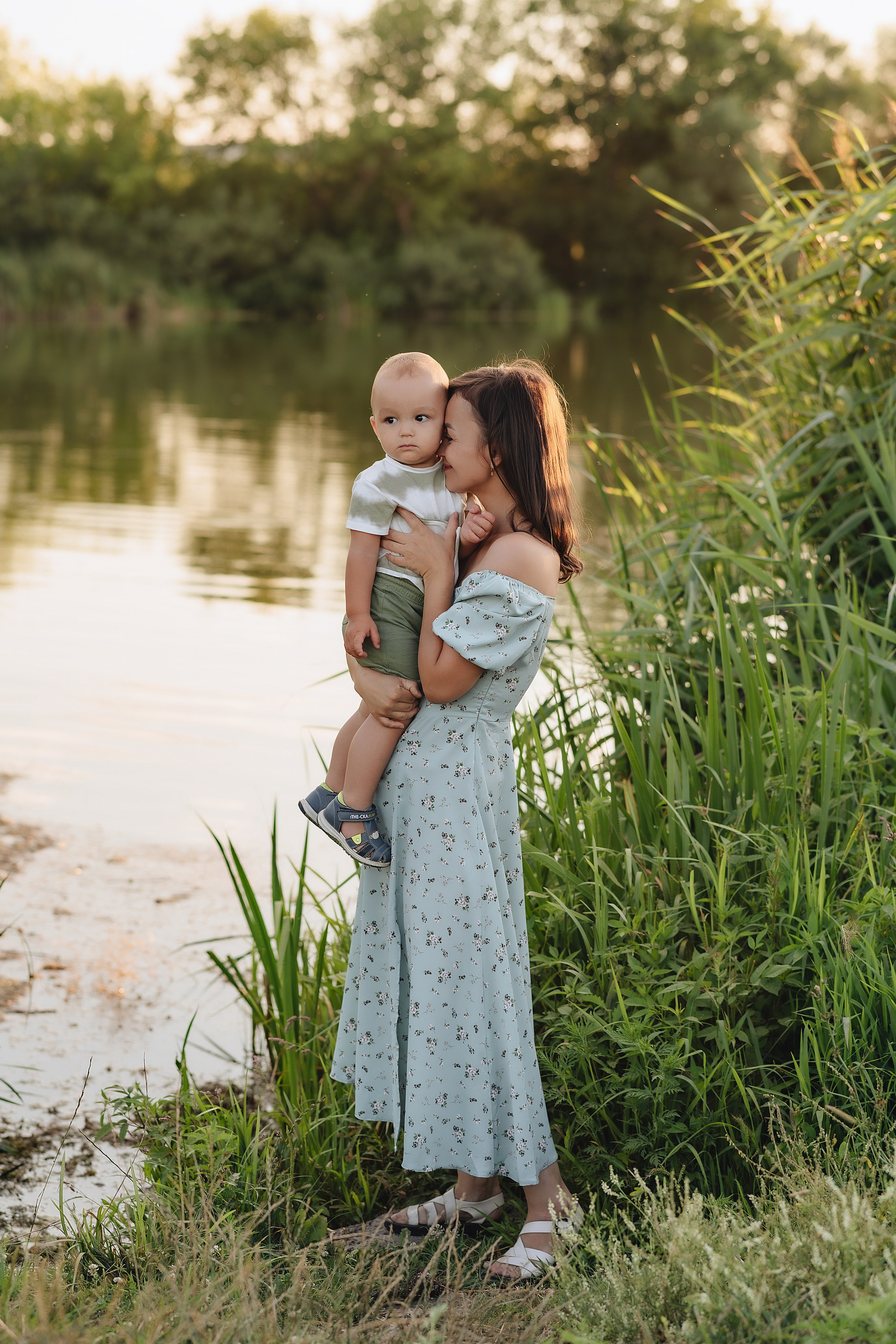Семейная съемка на закате. Фотограф Карина Шмулёва. Воронеж и область