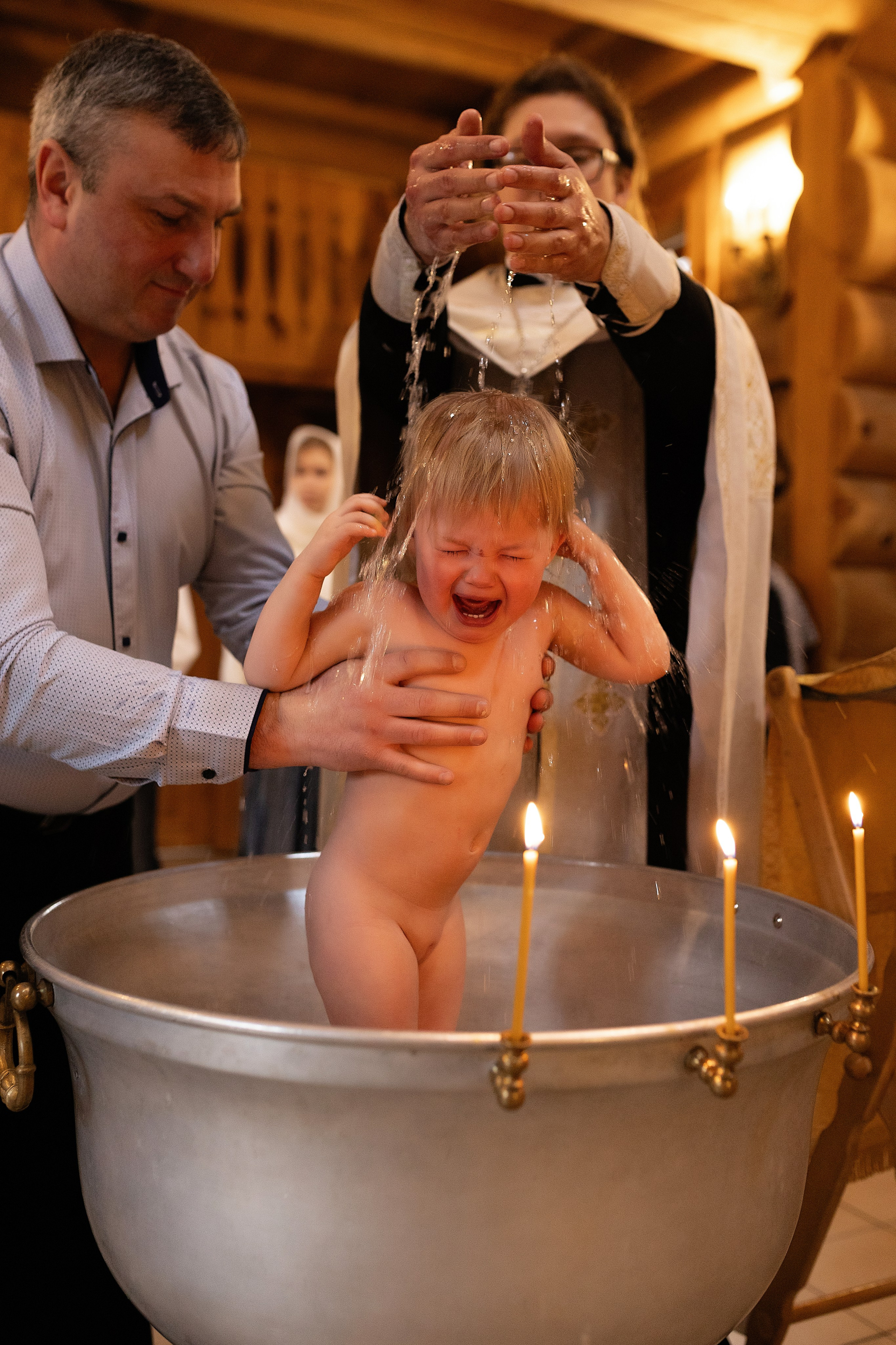 Таинство Крещения Ксении. Фотограф в Железнодорожном и Балашихе