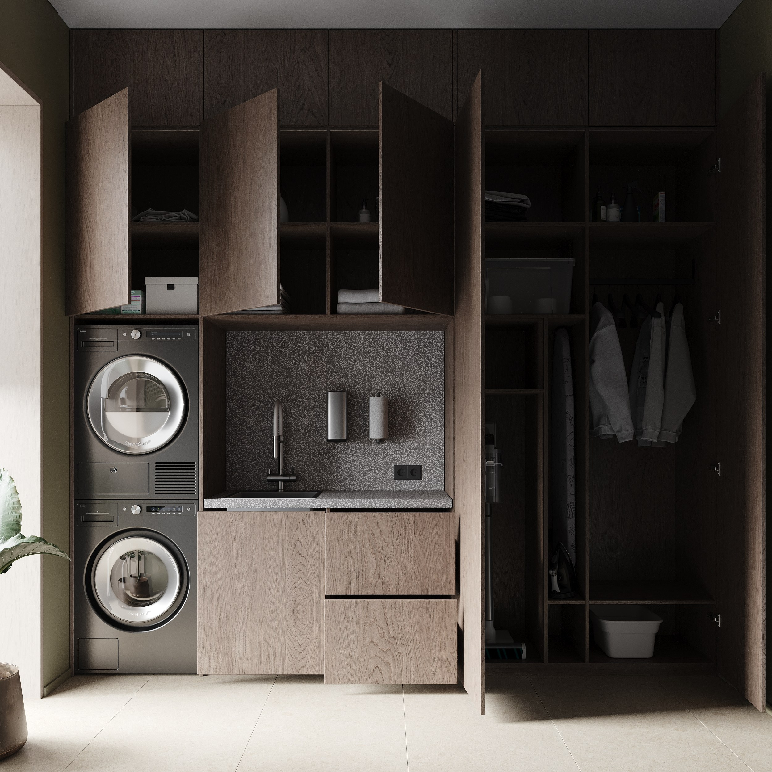 Дом | Екатеринбург | 2024. Блинова Анастасия | Интерьерная визуализация